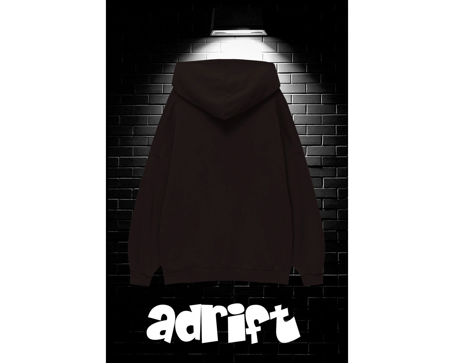 Unisex Oversize Kapüşonlu Kanguru Cepli Timberwolves Baskılı Sweatshirt Hoodie Beyaz