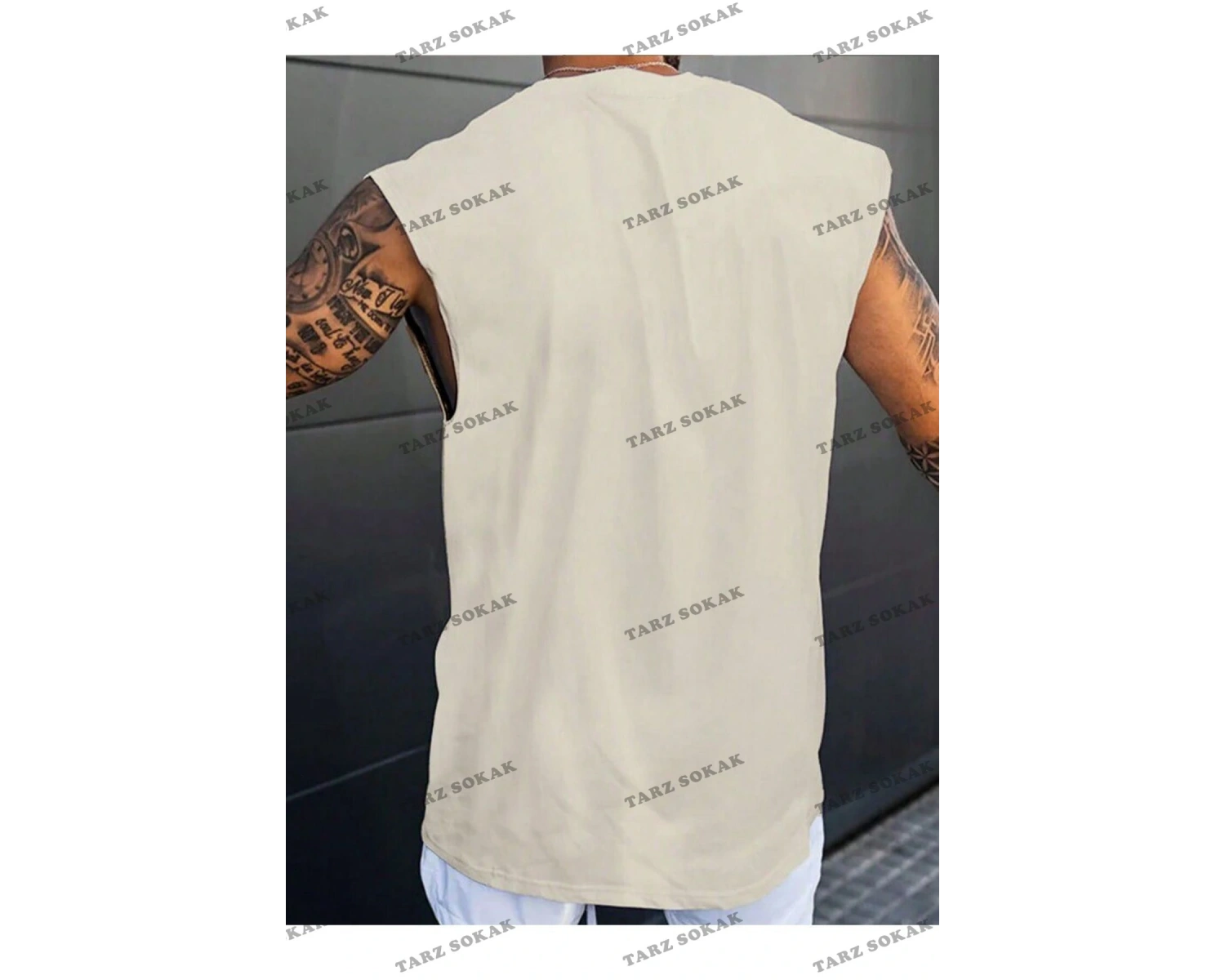 Unisex  OVERSİZE KOLSUZ