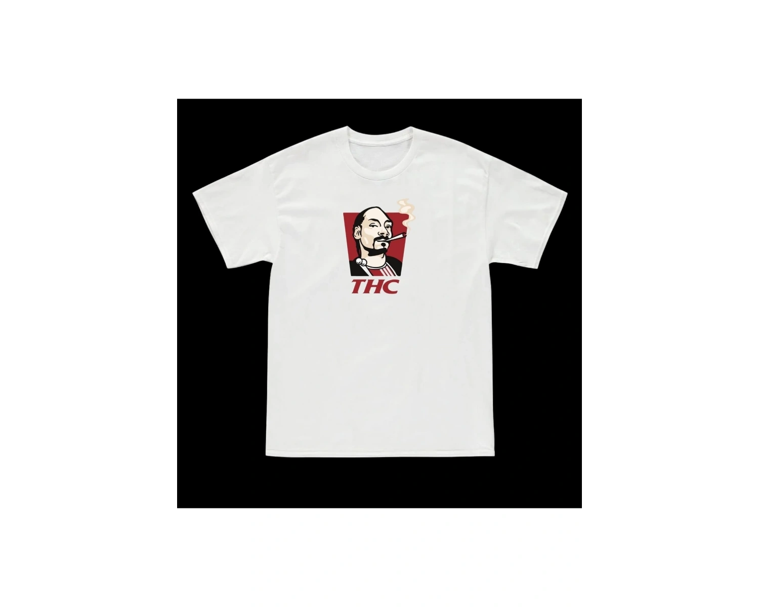 Unisex Oversize Snoop Dogg Baskılı Tshirt