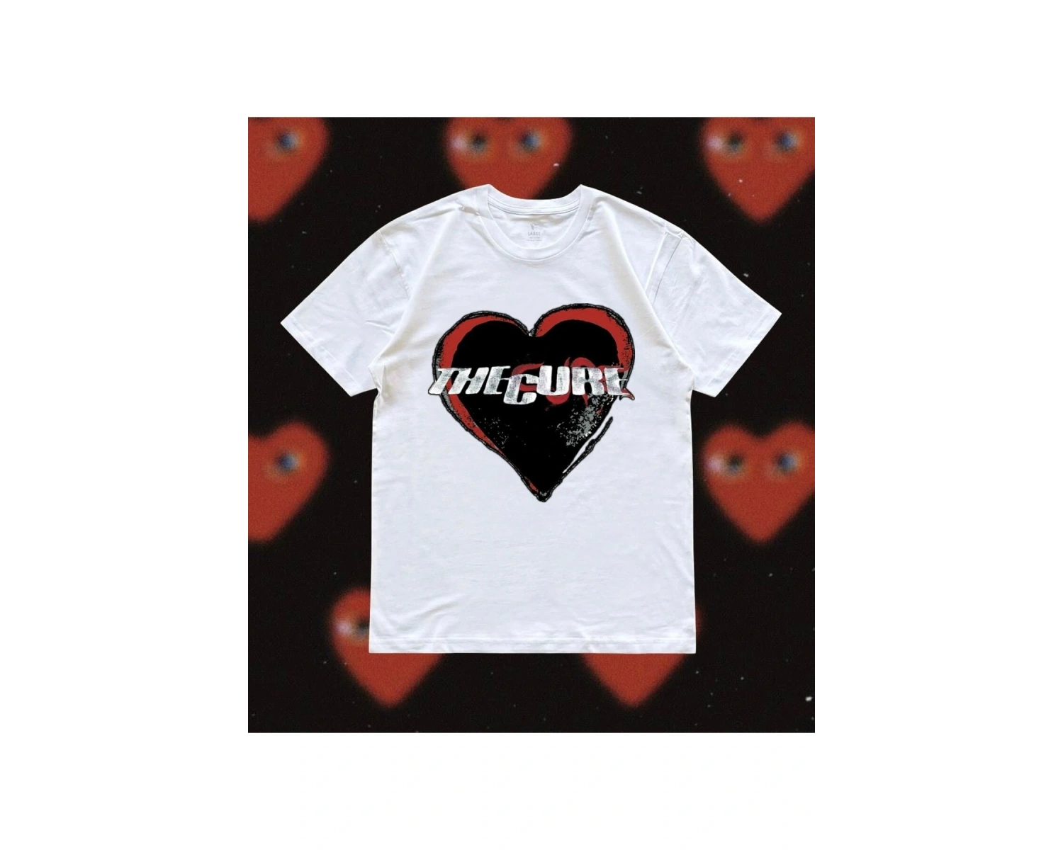 Unisex Oversize The Cure Tshirt