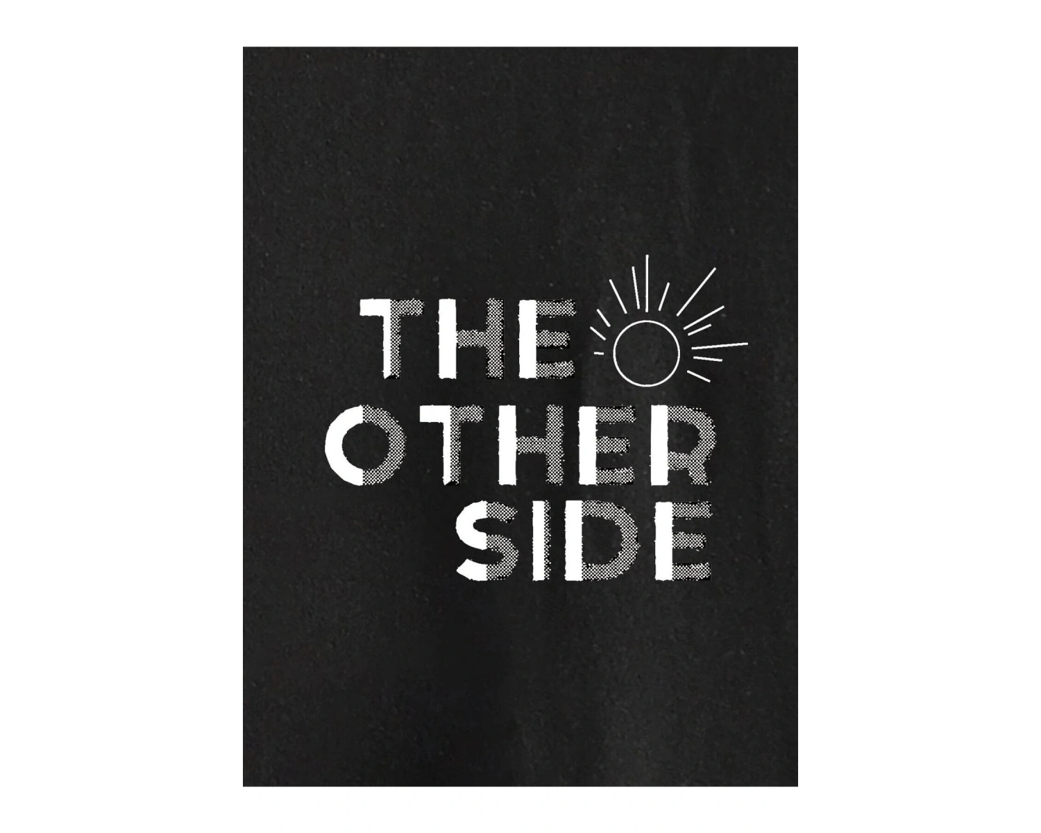 Unisex Oversize The Order Side Baskılı T-shirt