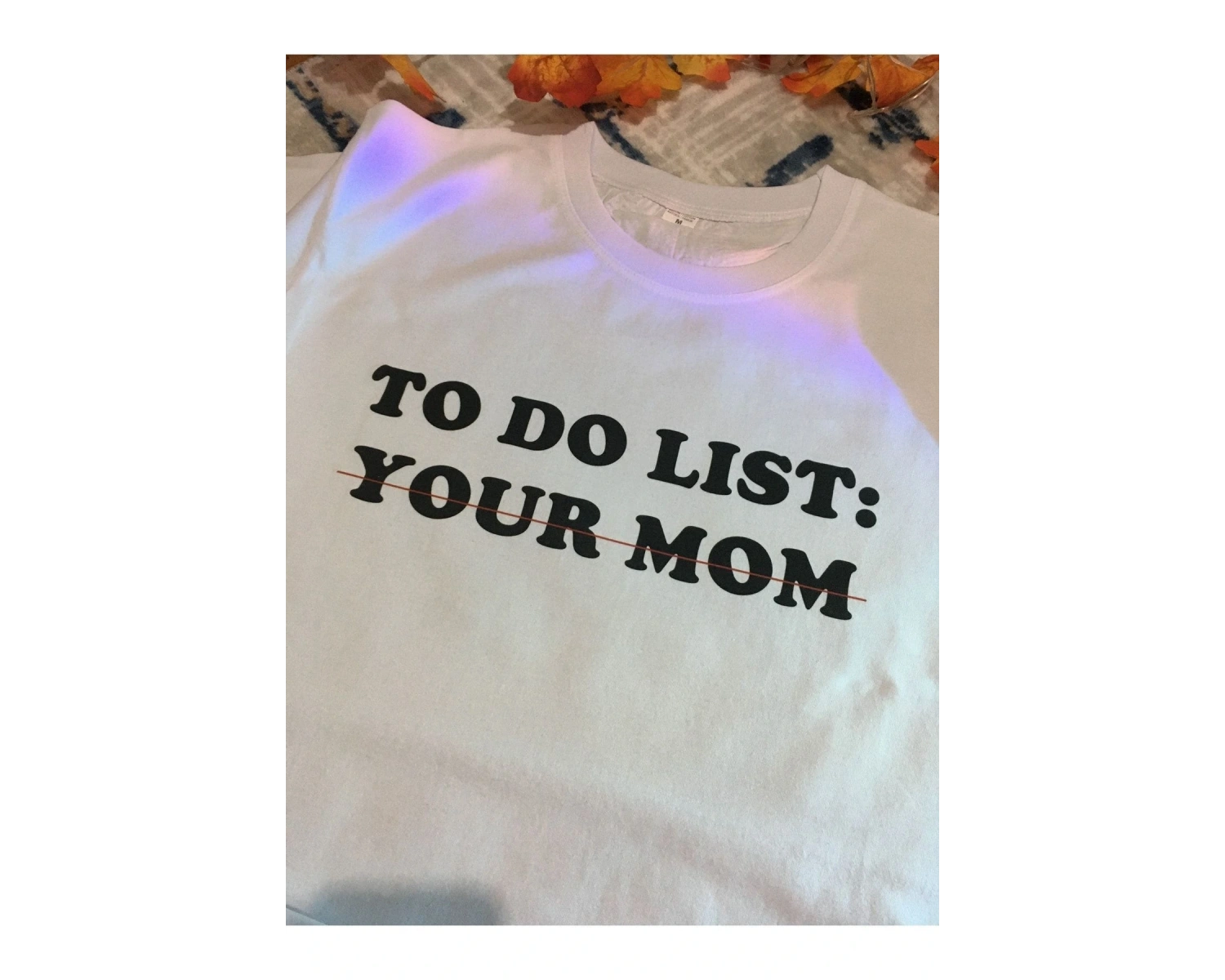Unisex Oversize To Do List Your Mom Tshirt