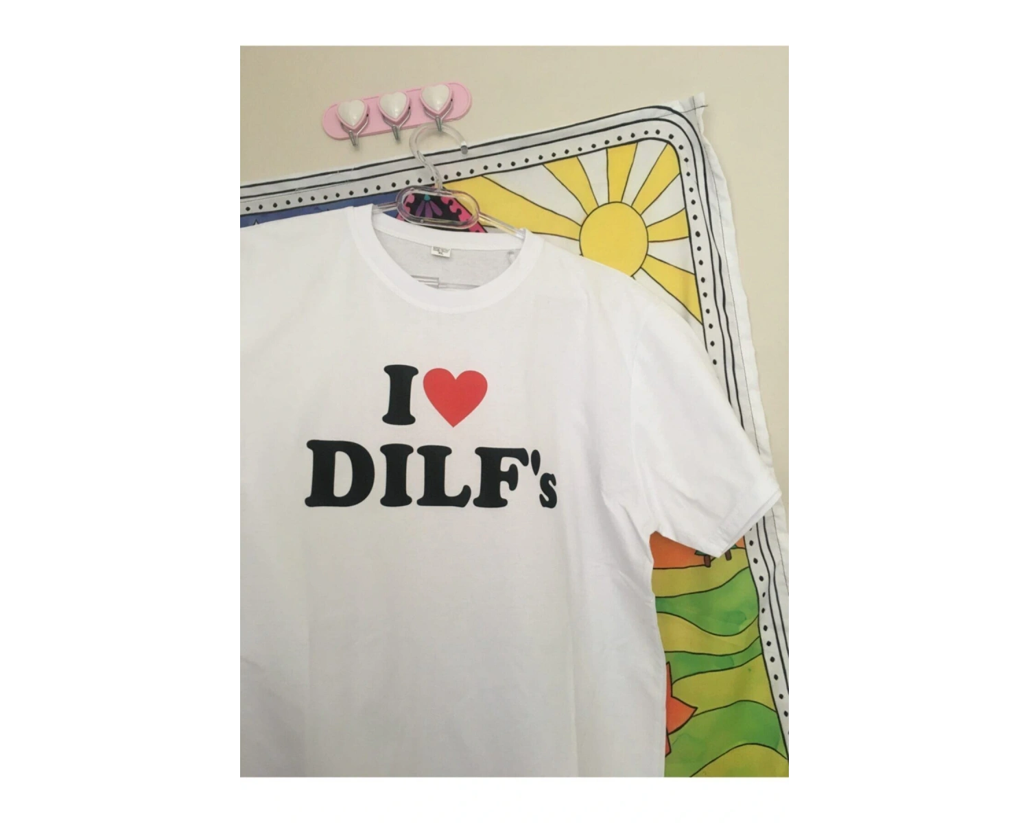 Unisex Oversize Y2k I Love Dilfs Tshirt