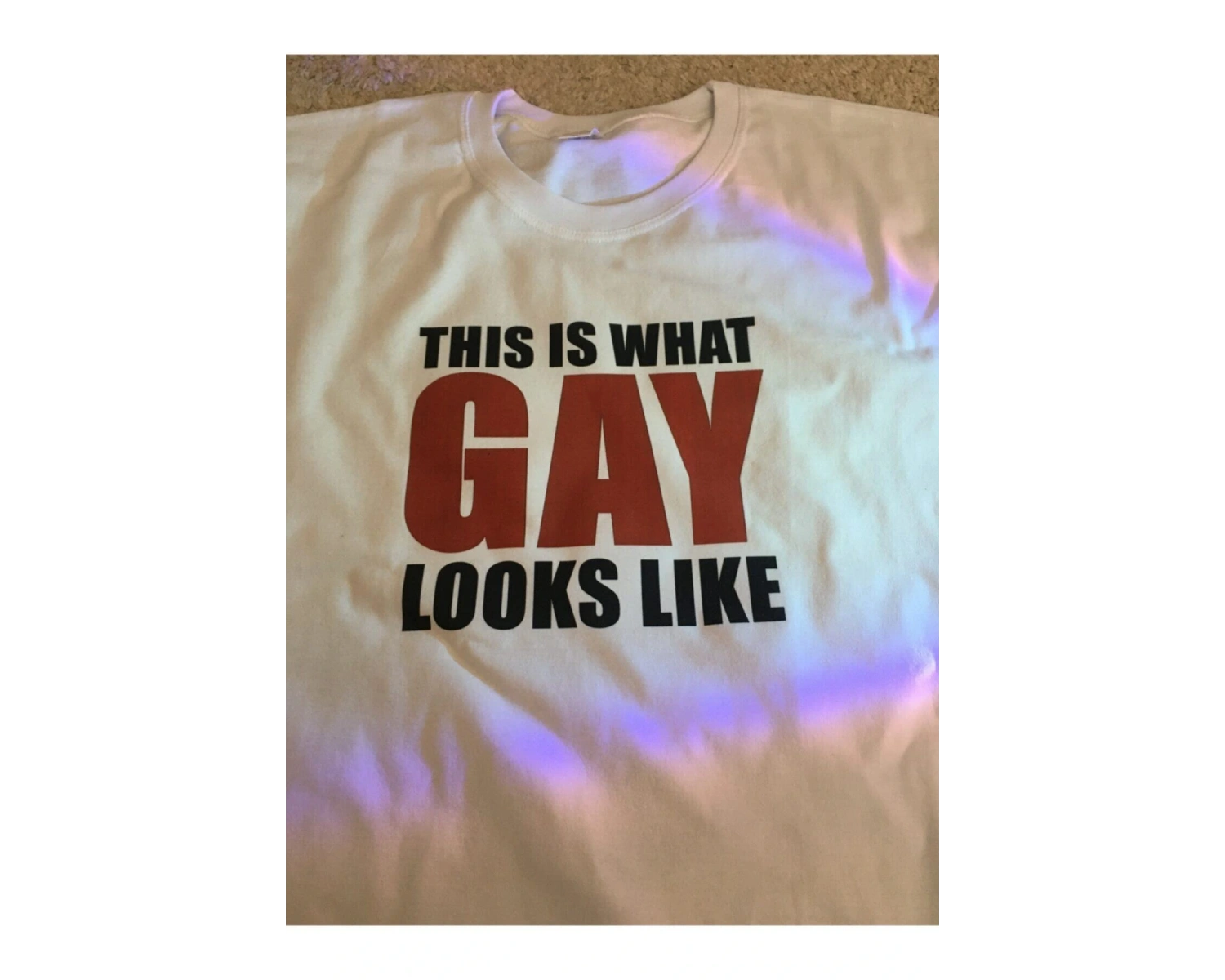 Unisex Oversize Yazılı Pride Tshirt