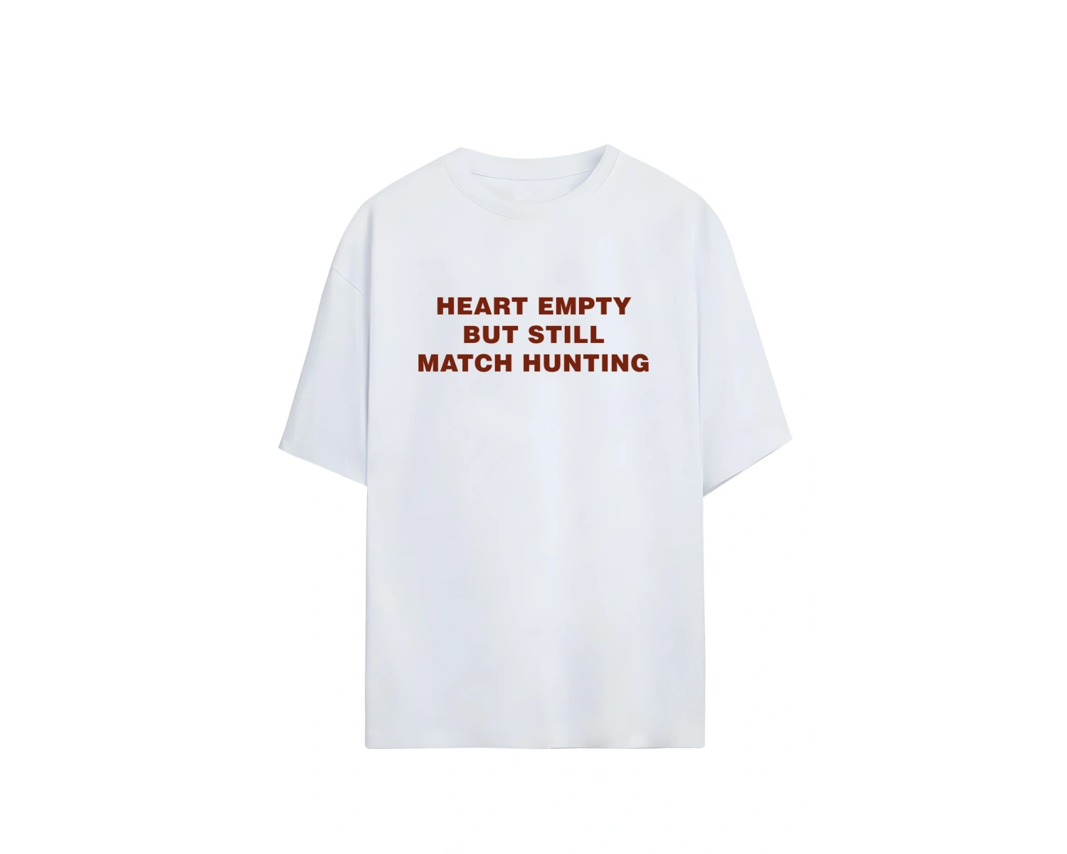 Unisex Oversize Yazılı Tshirt