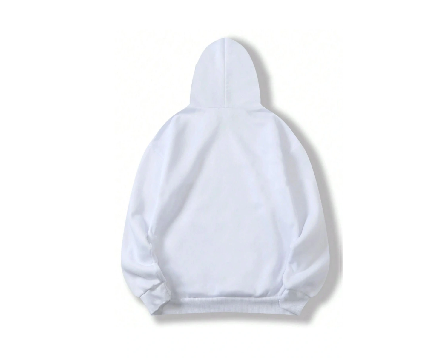 Unisex Pembe Sweatshirt Yeni Beyaz