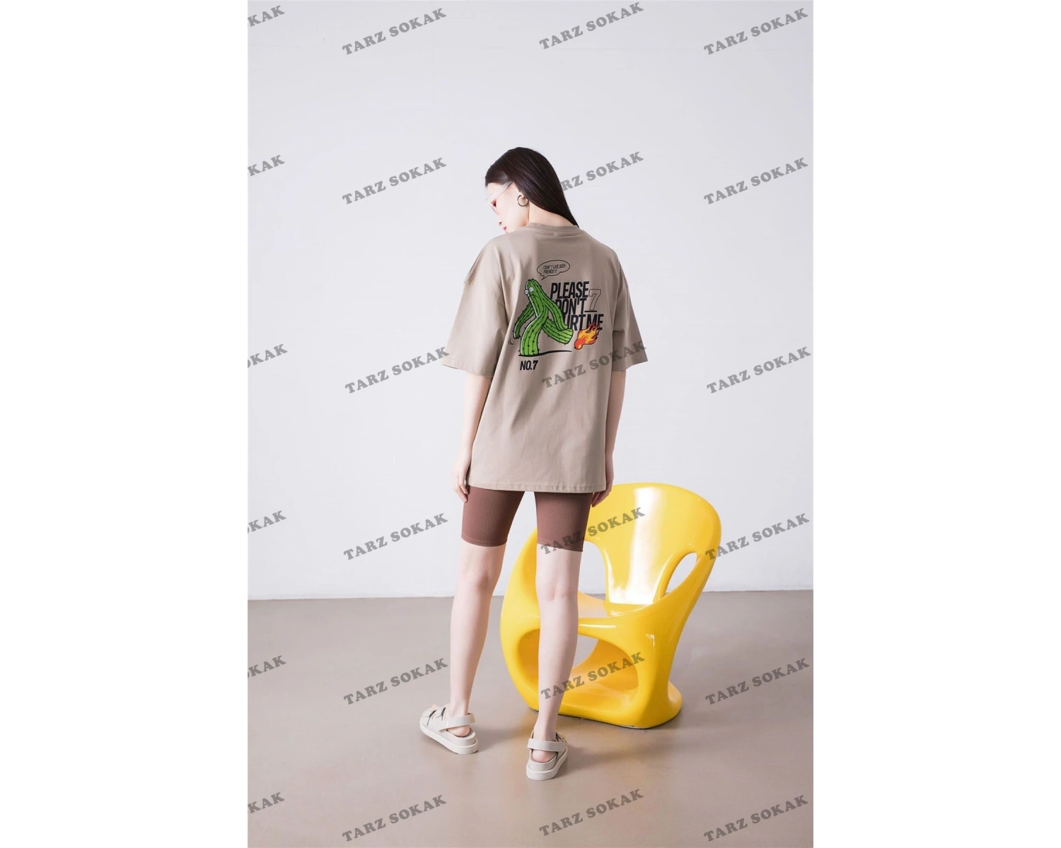 Unisex Please Dont Hurt Me Siyah