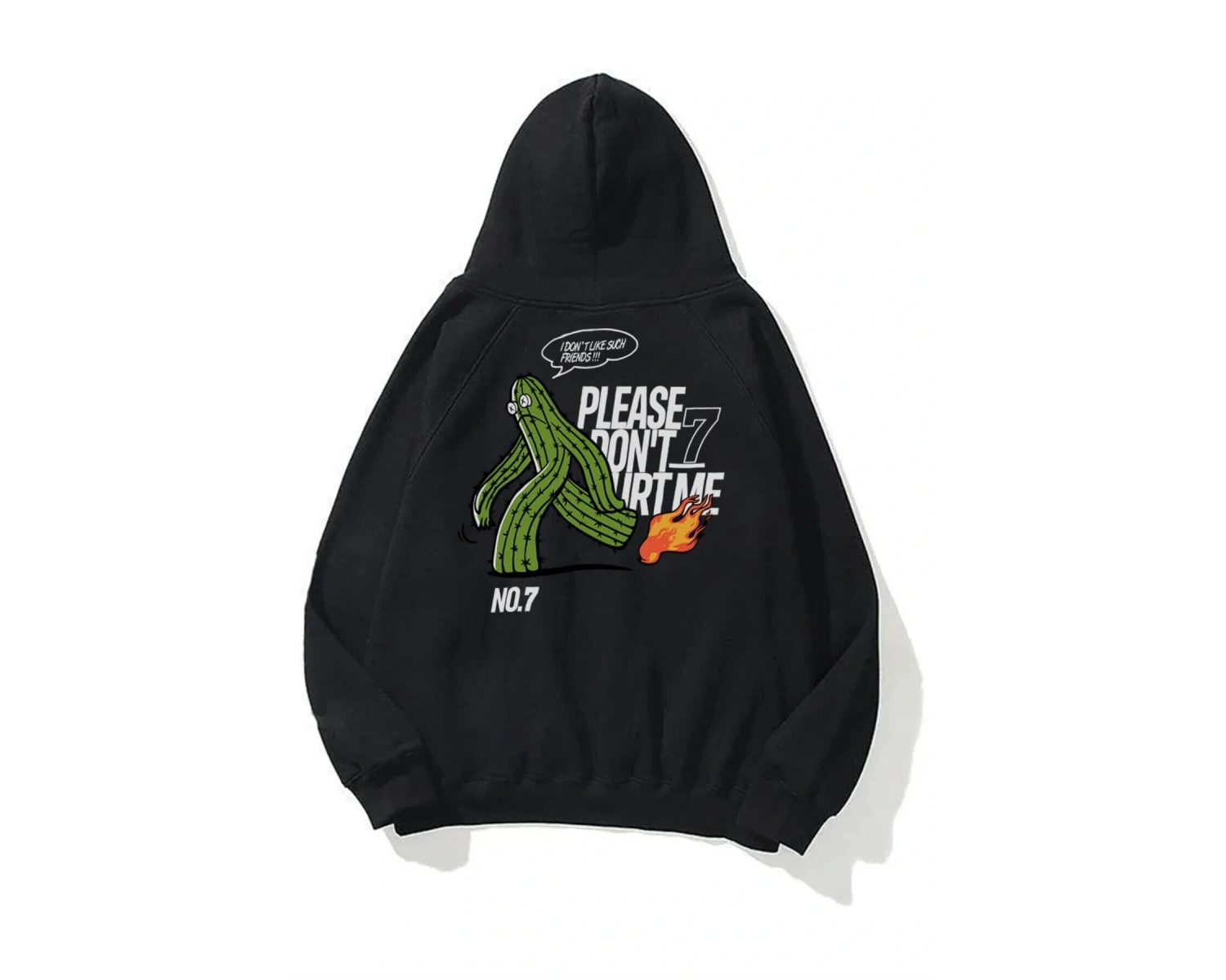 Unisex Please Dont Hurt Me Sweatshirt Hoodie Gri