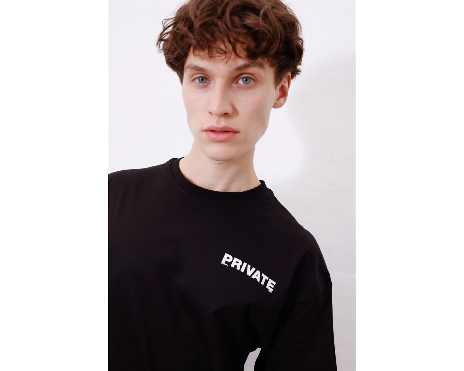 Unisex Private Siyah Tshirt