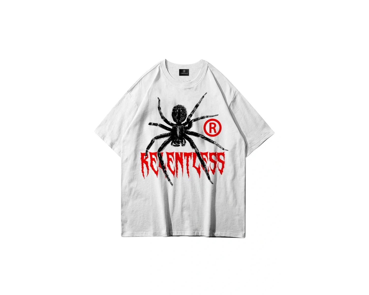 Unisex Relentless Tshirt Beyaz