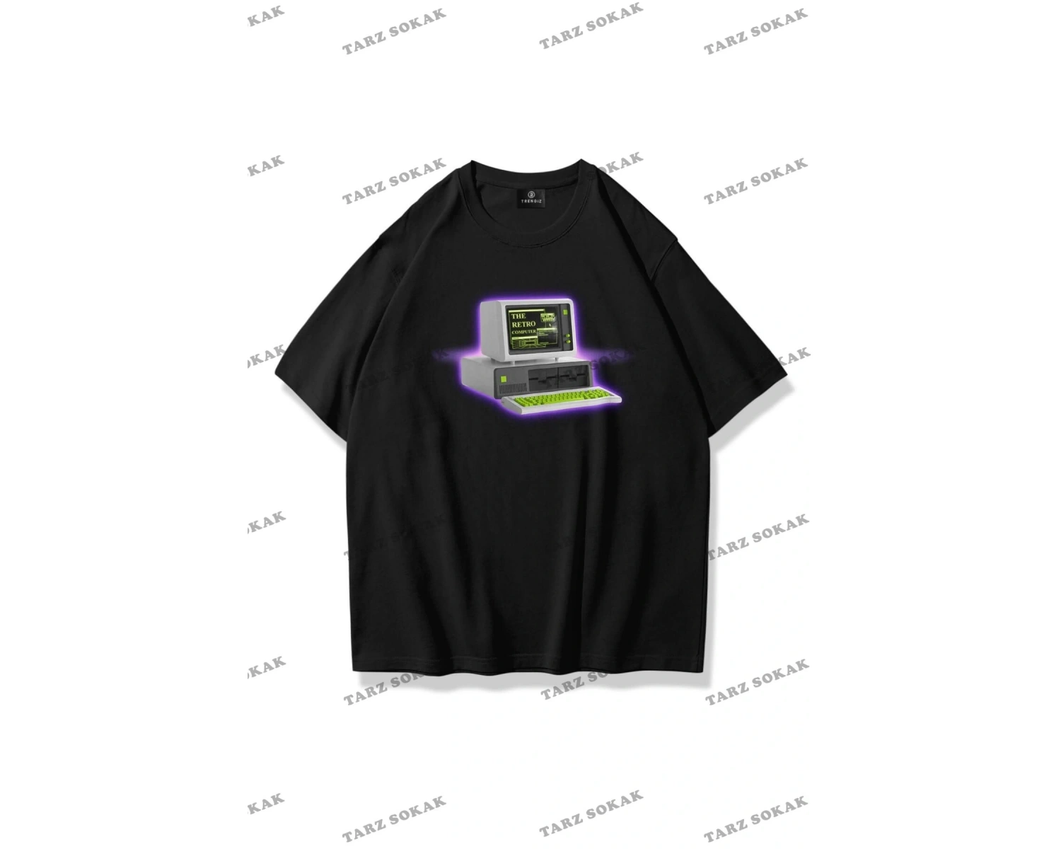 Unisex Retro Computer Tshirt