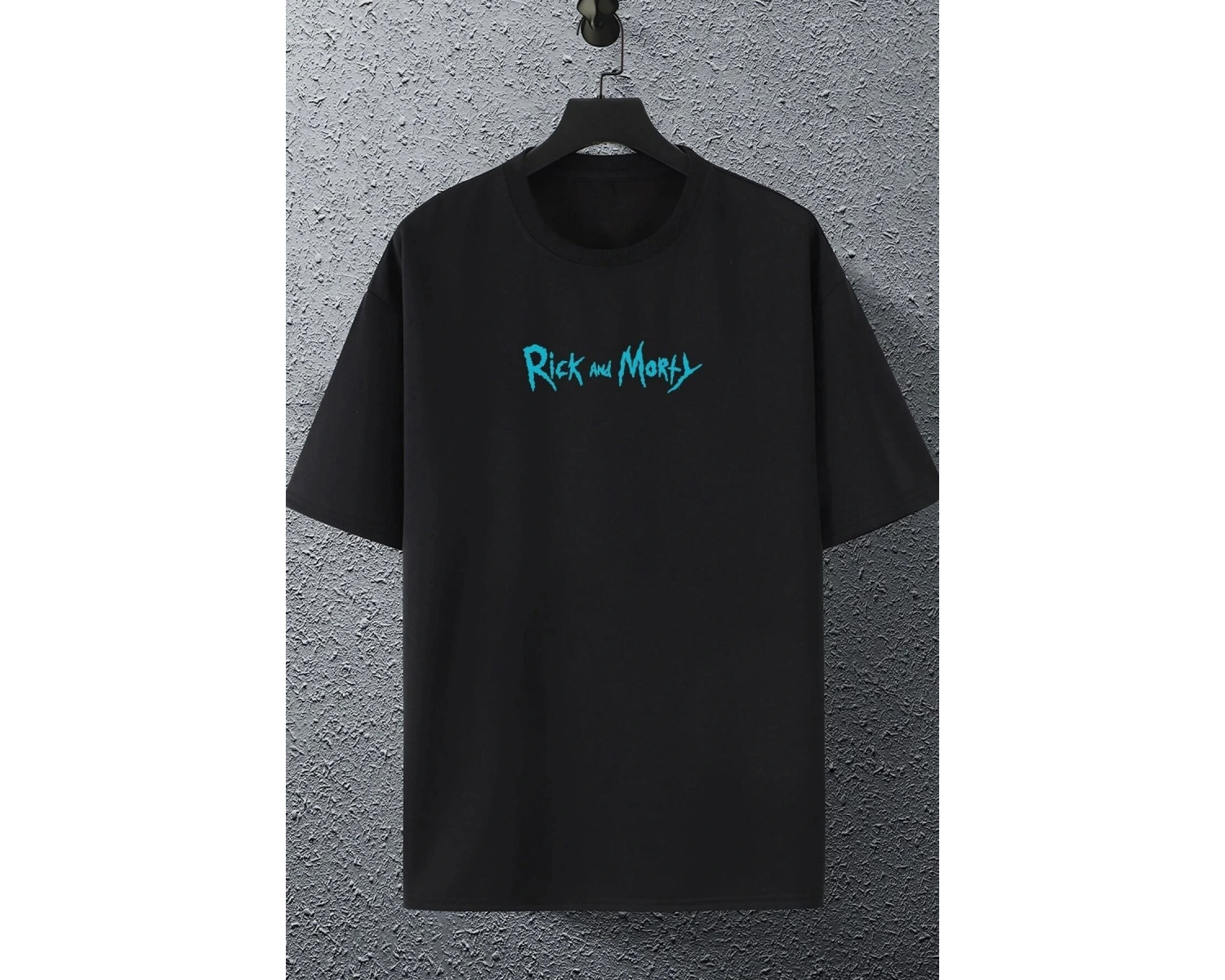 Unisex Rick And Morty Baskılı T-shirt