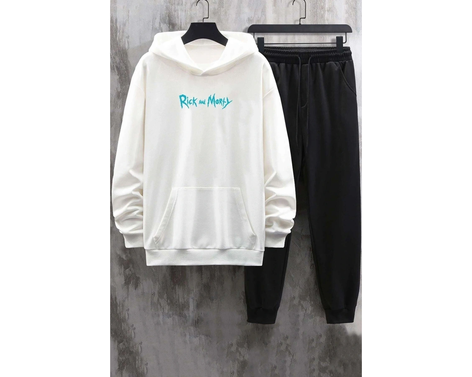 Unisex Rick And Morty Eşofman Takımı Kp-siyah-rıckmorty-esh-siyah