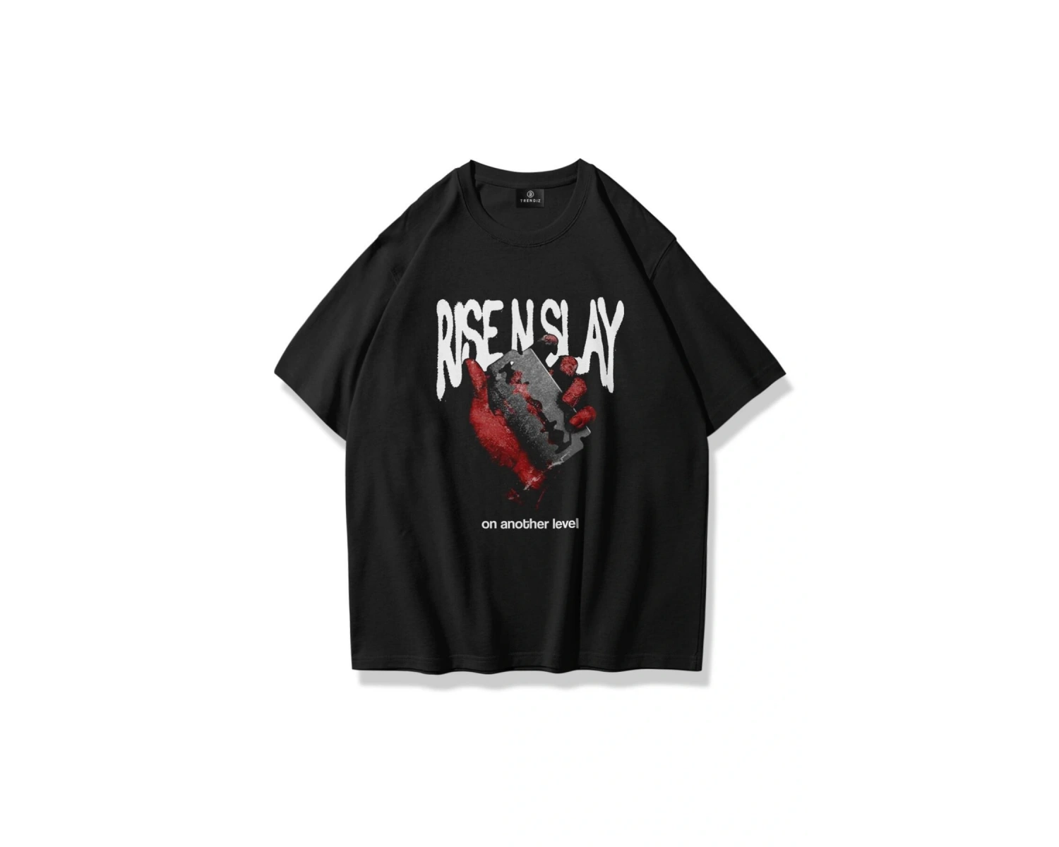 Unisex Rise N Slay Tshirt Siyah