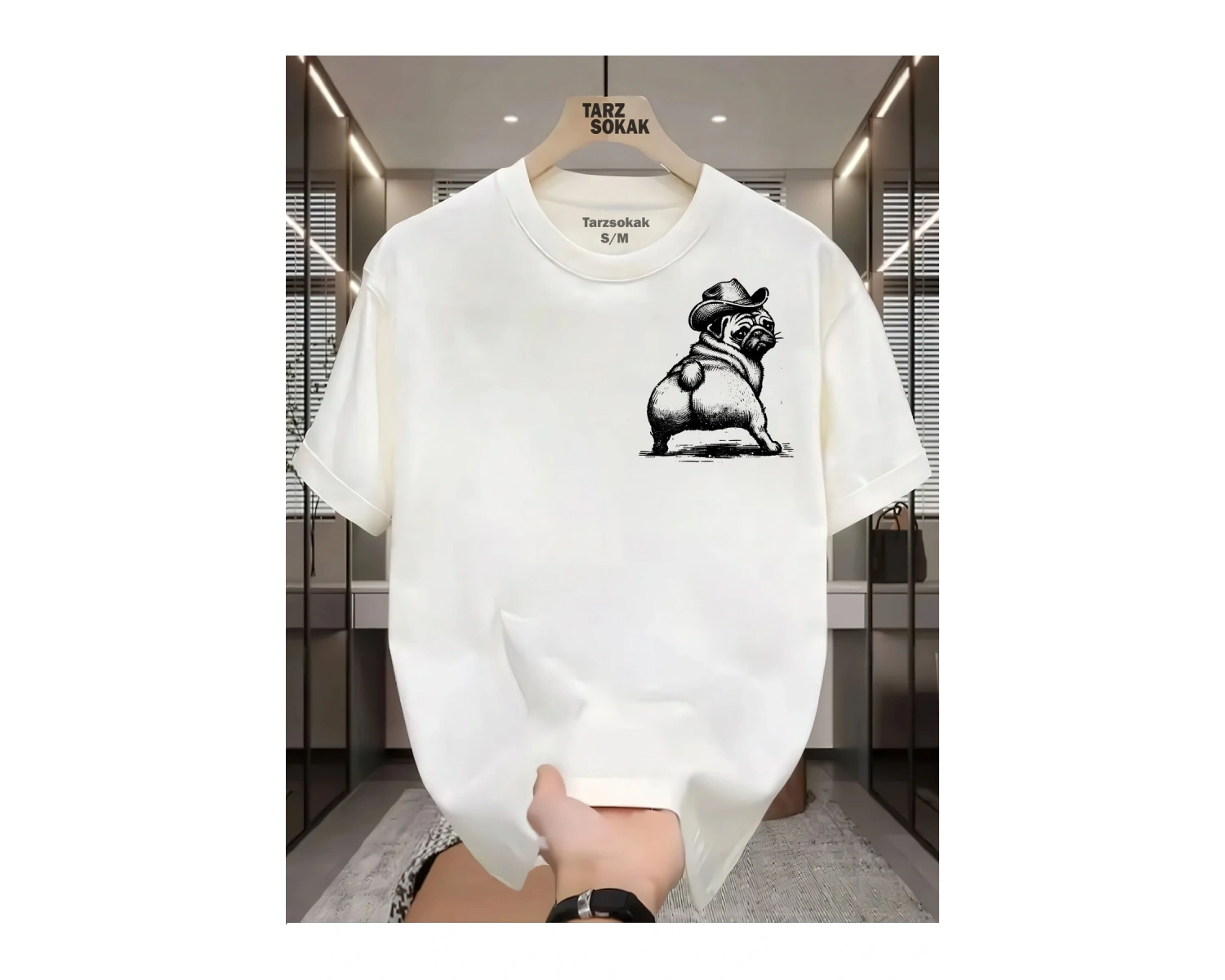 UNİSEX Sağlam T-shirt