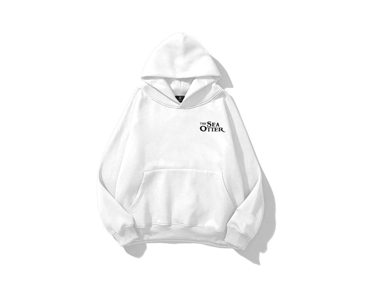 Unisex Sea Otter Sweatshirt Beyaz