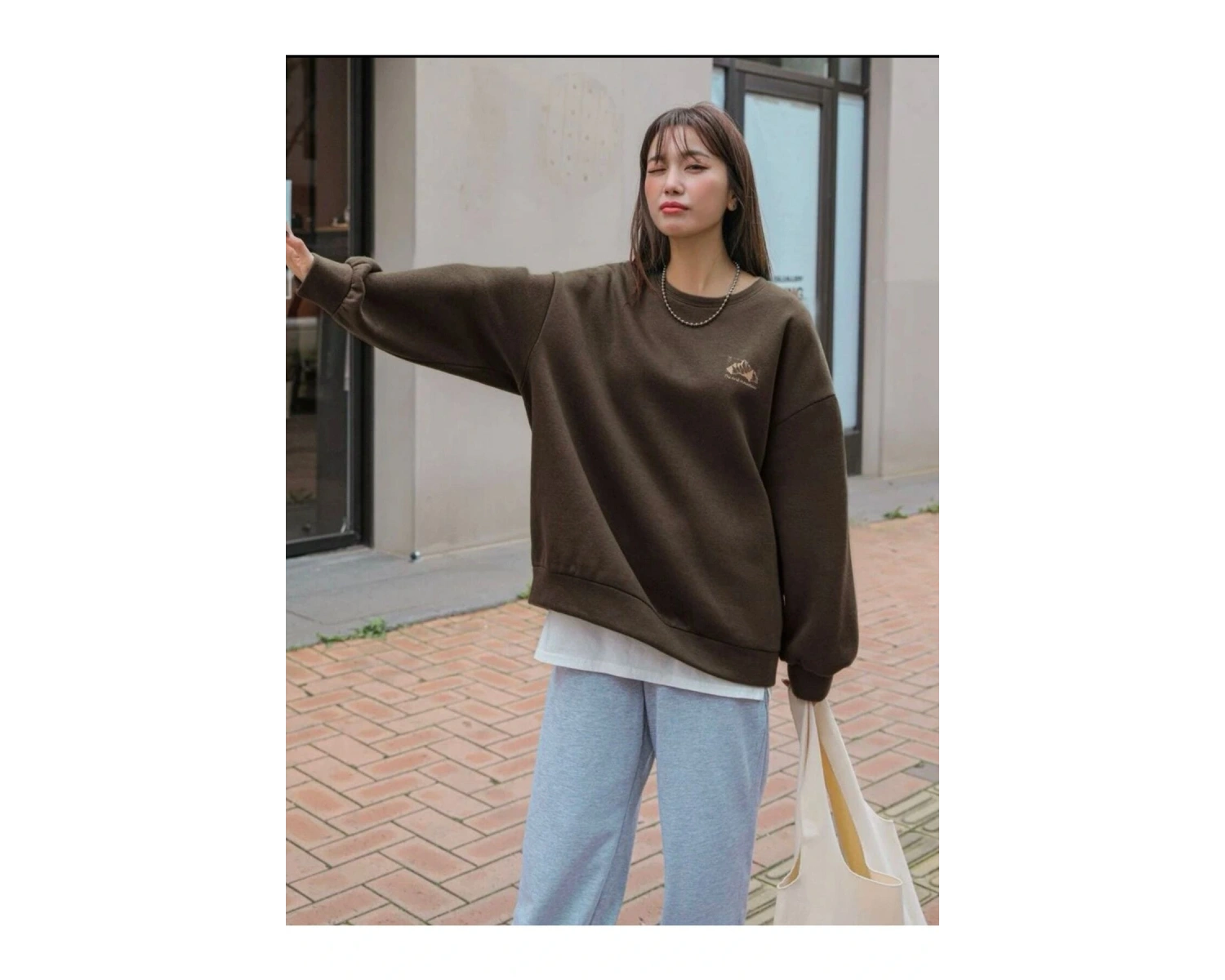 Unisex Siyah Bhvr Baskılı Sweatshirt TYC00550538776