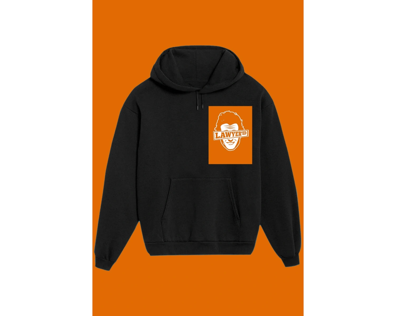 Unisex Siyah How I Met Your Mother-lawyer Baskılı Sweatshirt