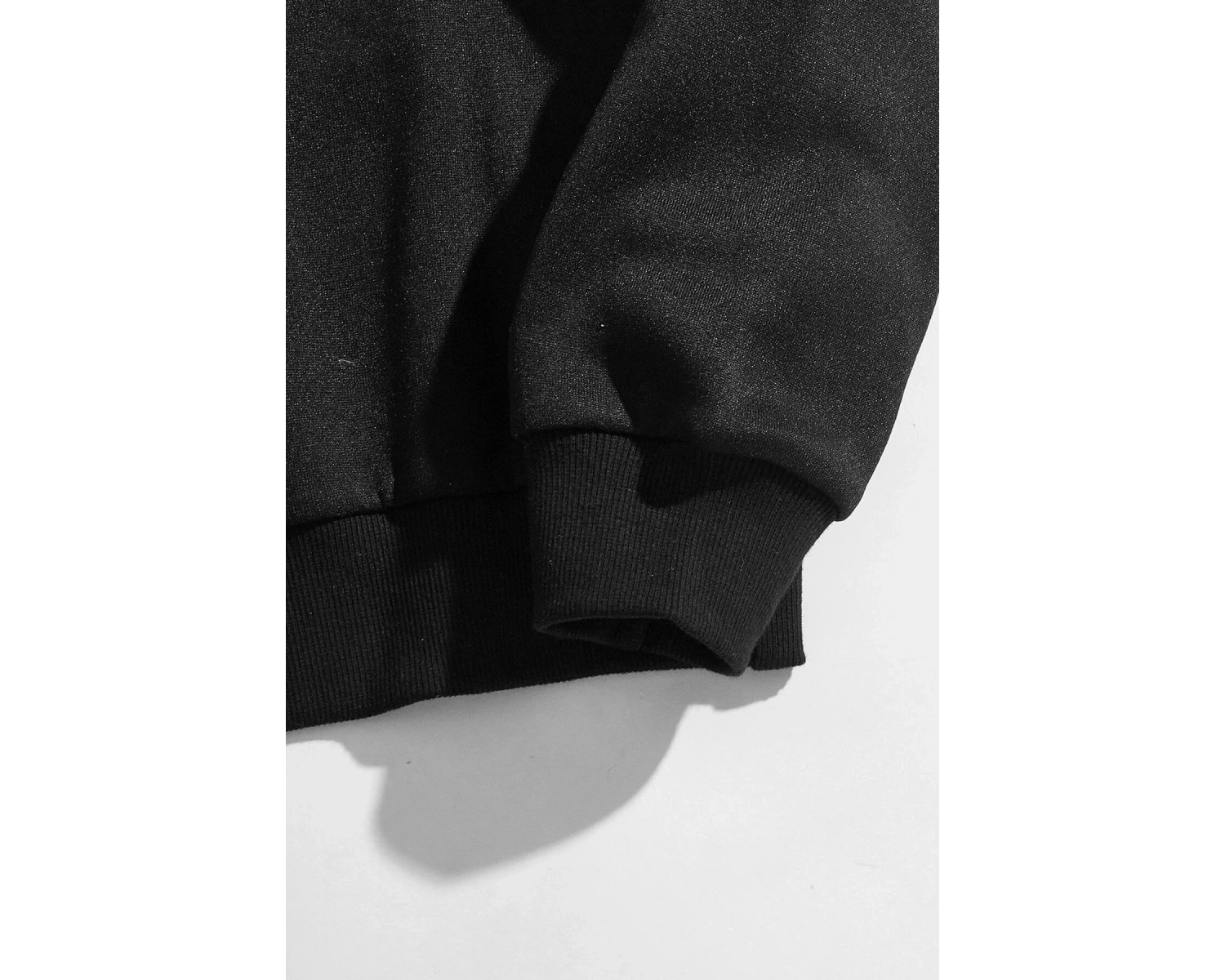 Unisex Siyah Oversize Kırmızı Brooklyn Baskılı Sweatshirt yenibrooklynsw12