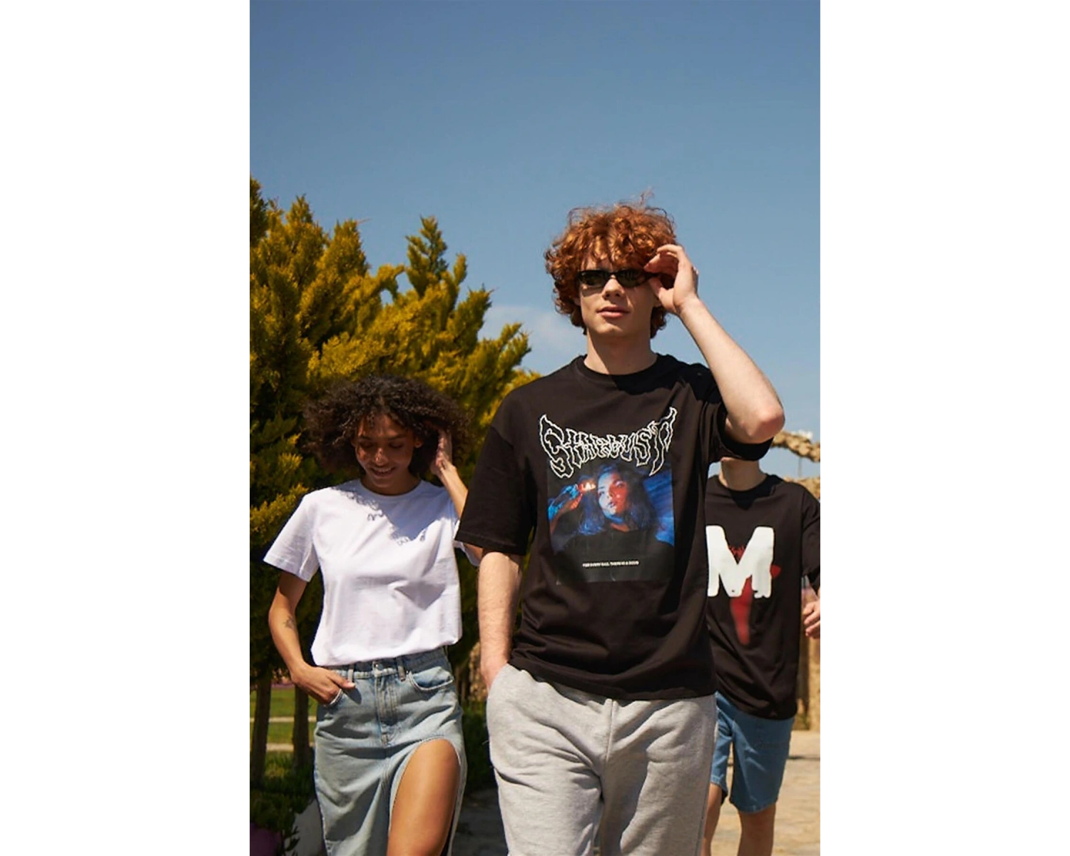 Unisex Stardust Tshirt Siyah