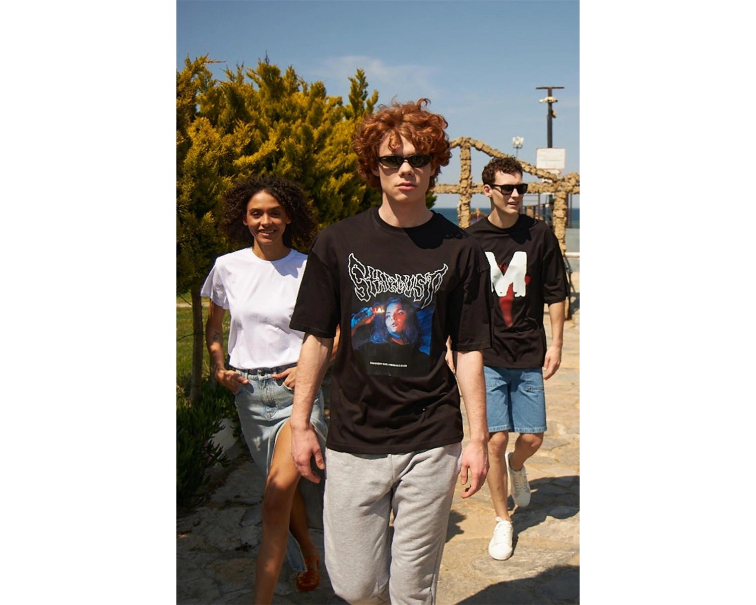 Unisex Stardust Tshirt Siyah