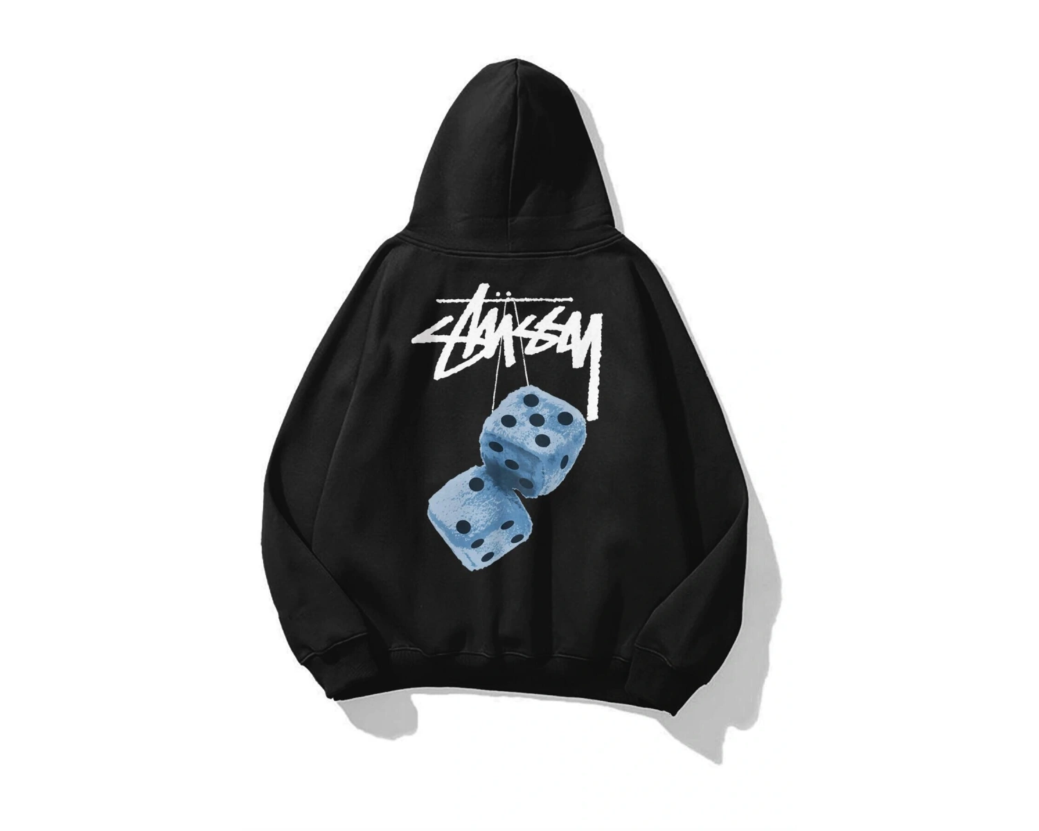 Unisex Stüssy Zar Sweatshirt Beyaz