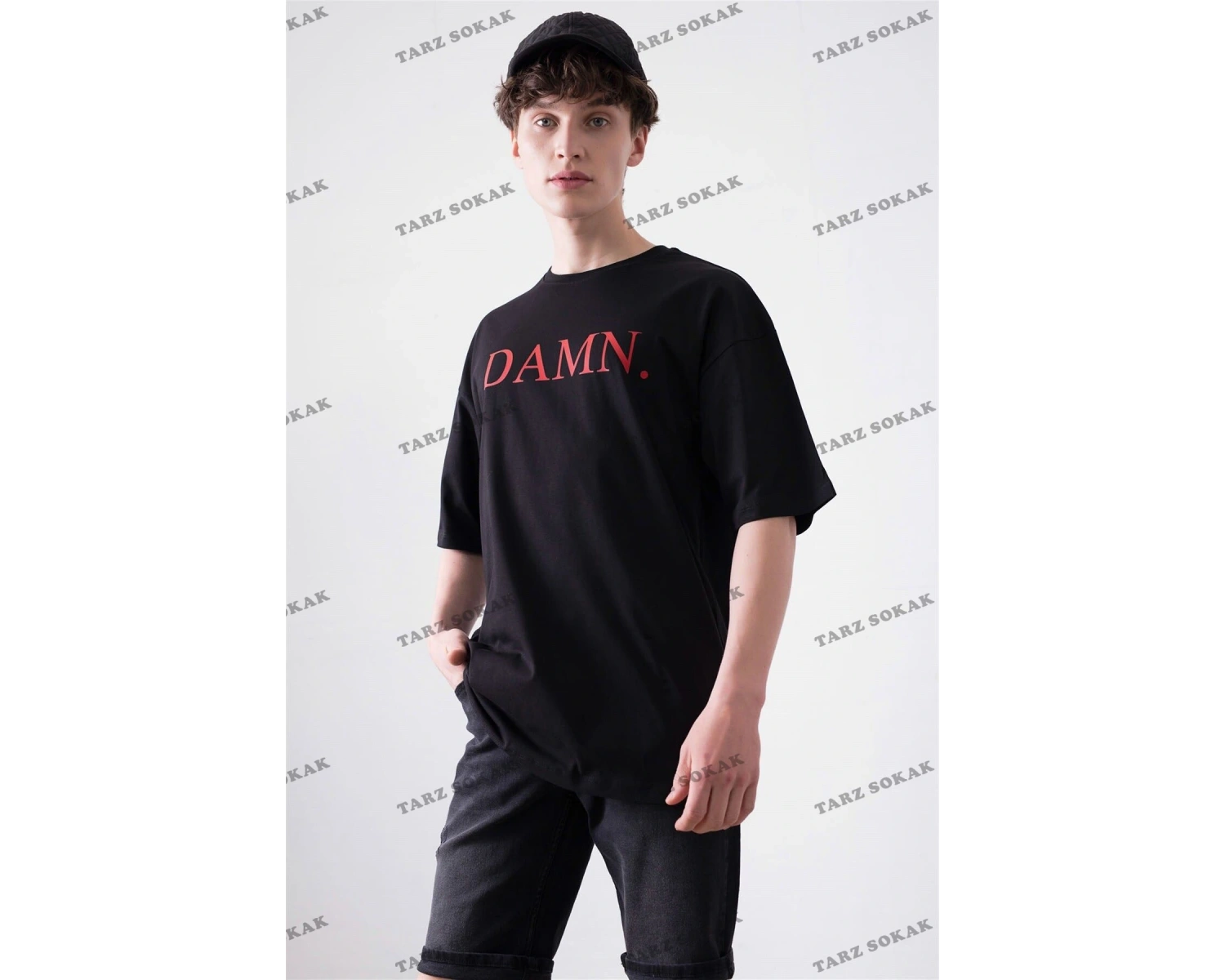 Unisex Testing Asap Rocky Beyaz T