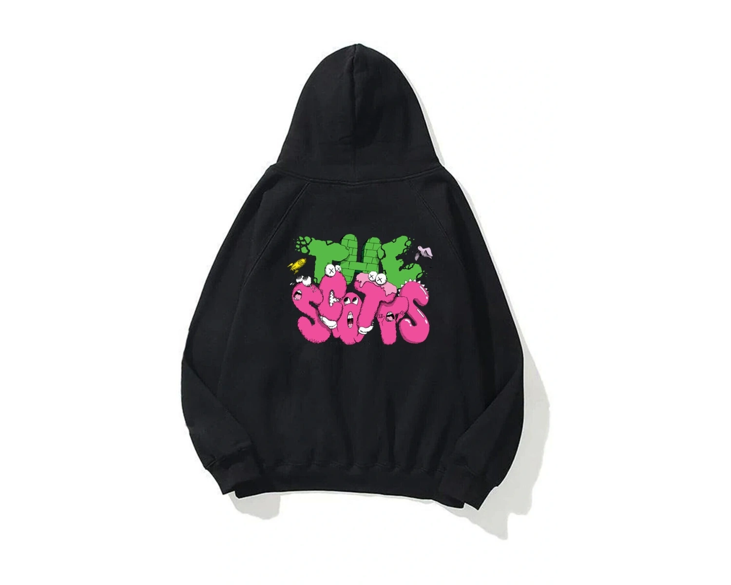 Unisex The Scotts Siyah Sweatshirt