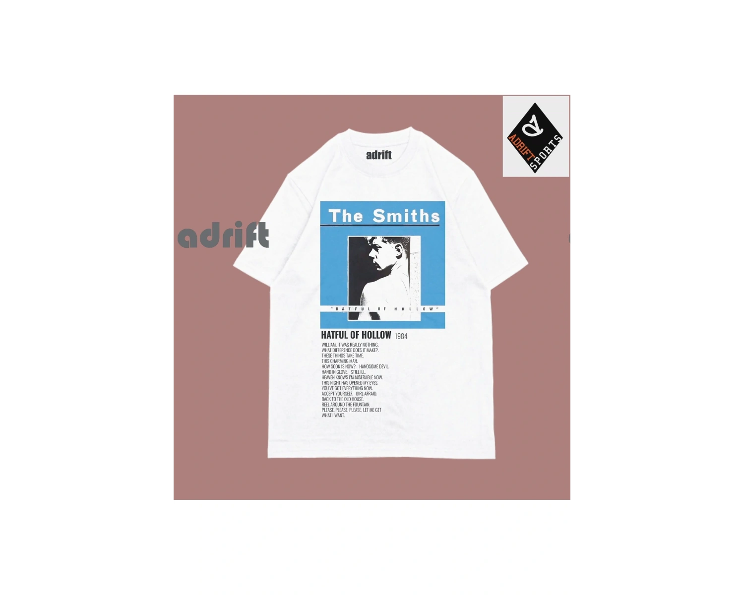 Unisex The Smiths Unisex Oversize Kalıp