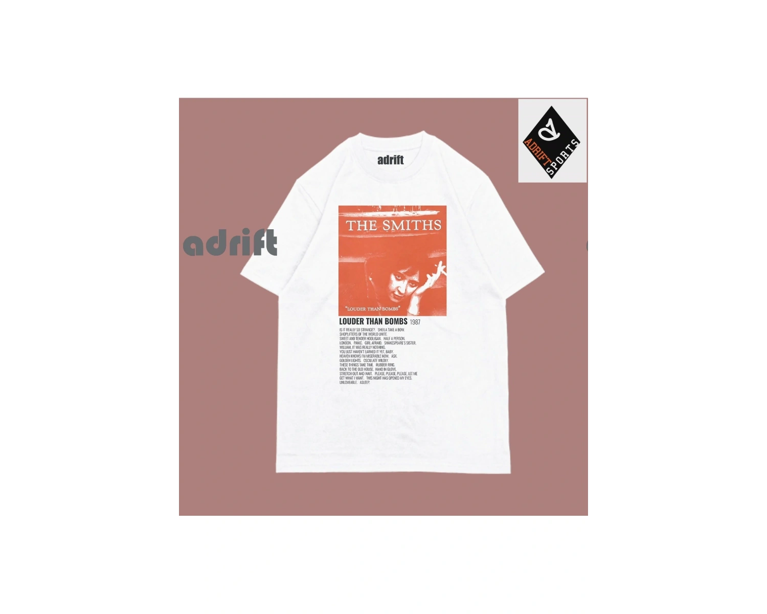 Unisex The Smiths Unisex Oversize Kalıp