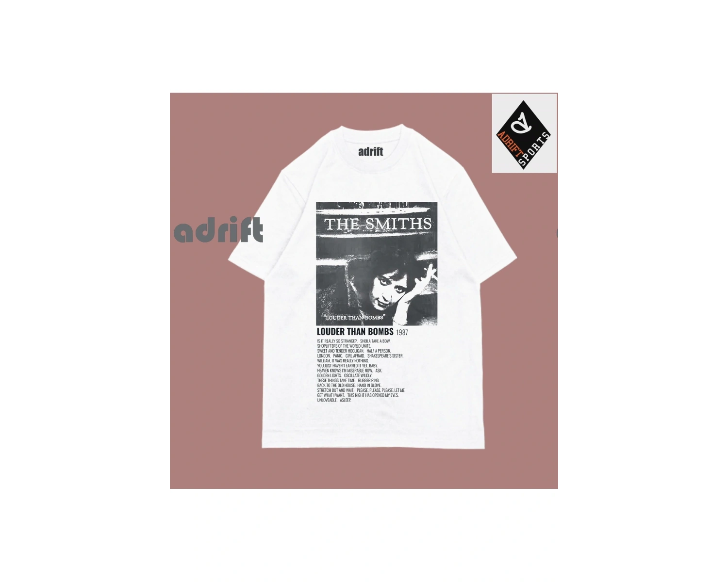 Unisex The Smiths Unisex Oversize Kalıp