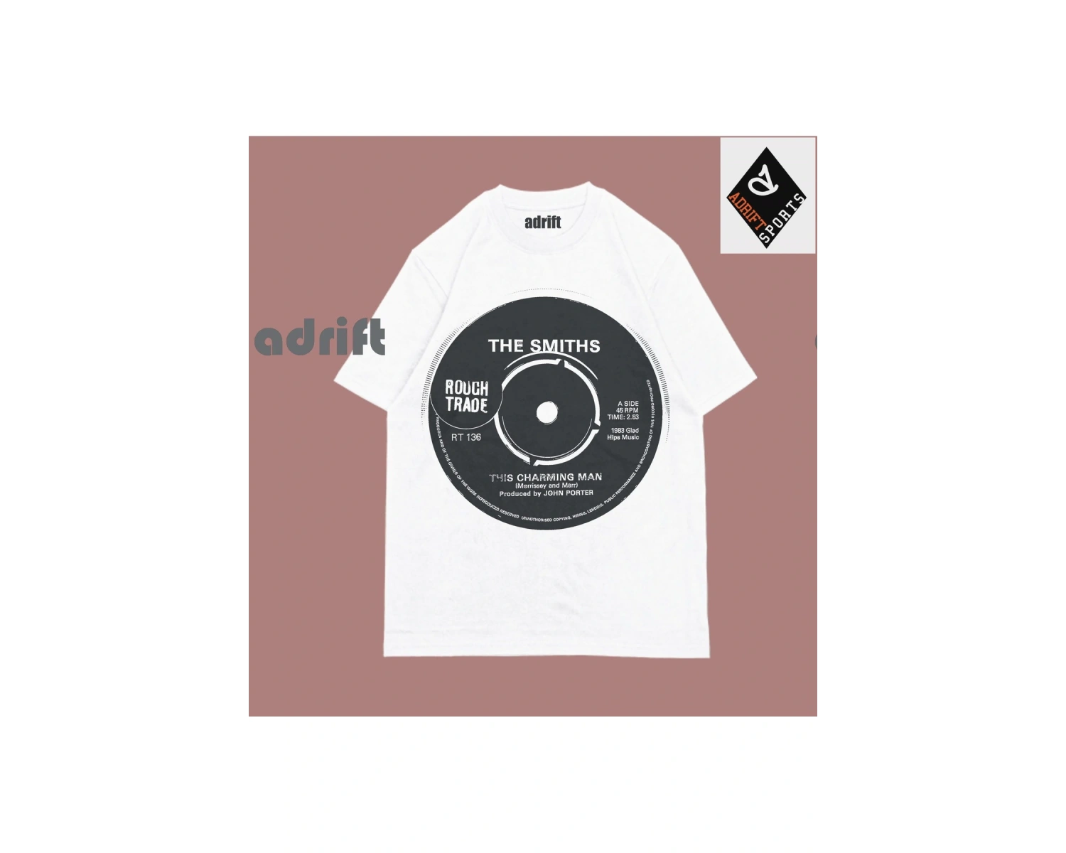 Unisex The Smiths Unisex Oversize Kalıp