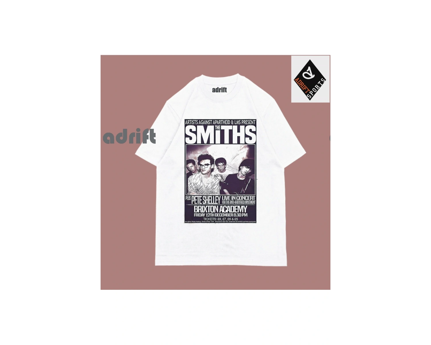 Unisex The Smiths Unisex Oversize Kalıp