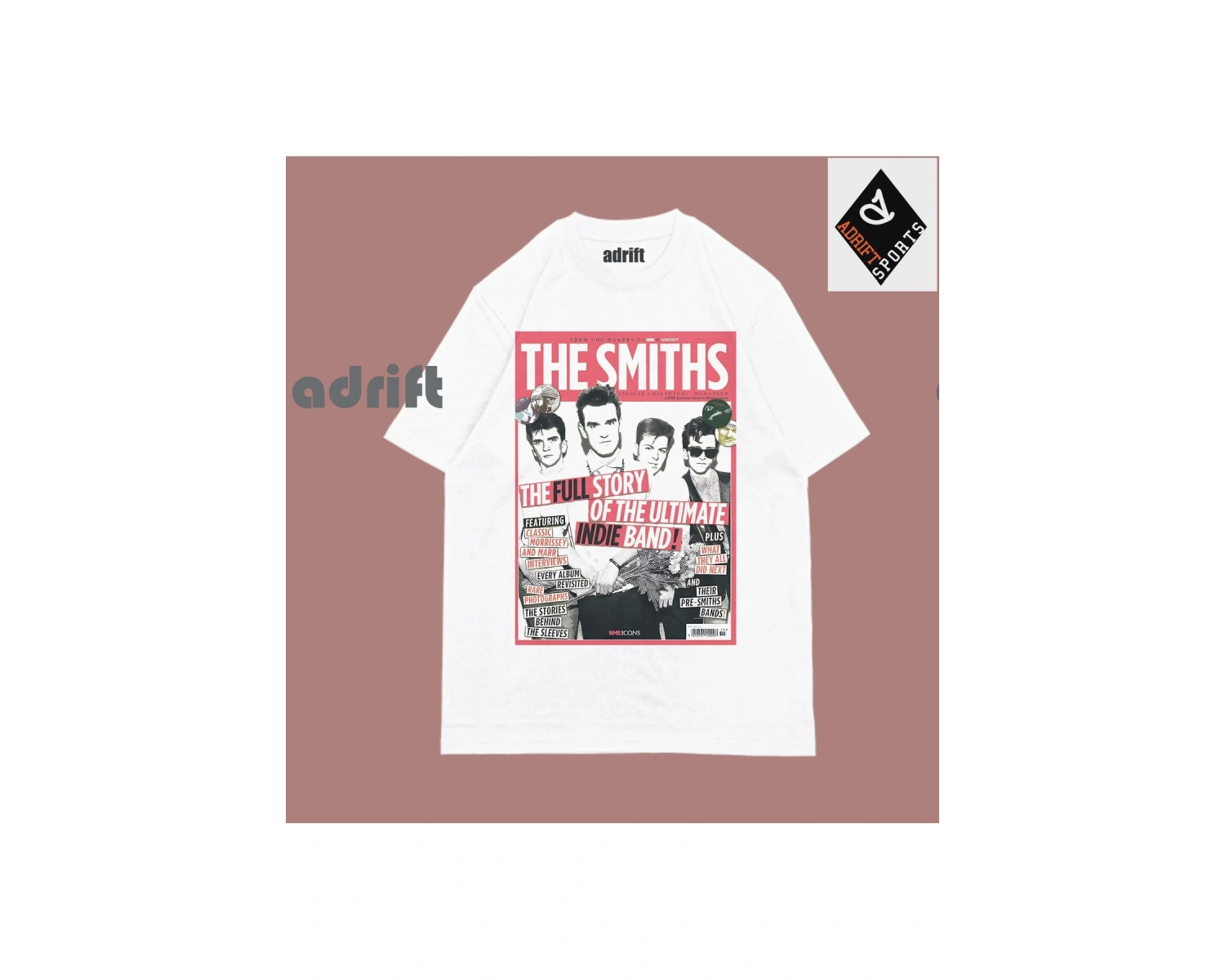 Unisex The Smiths Unisex Oversize Kalıp