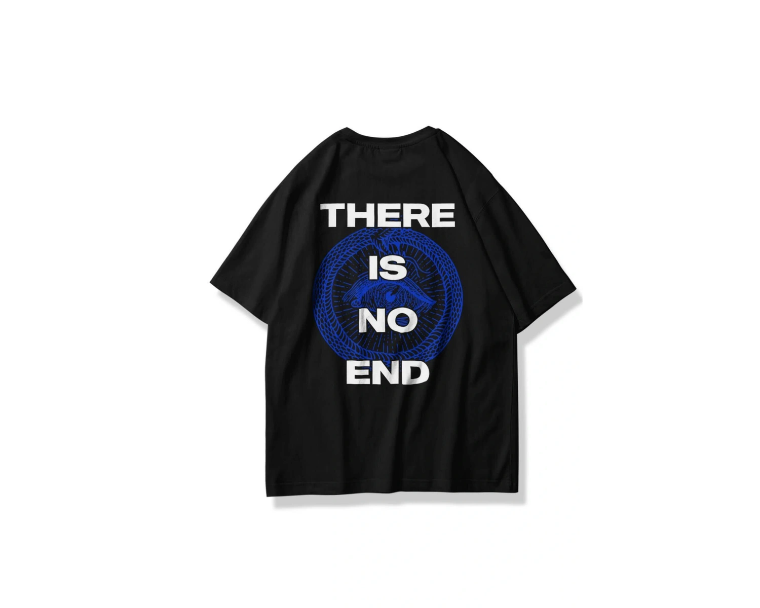 Unisex There Is No End Tshirt Siyah
