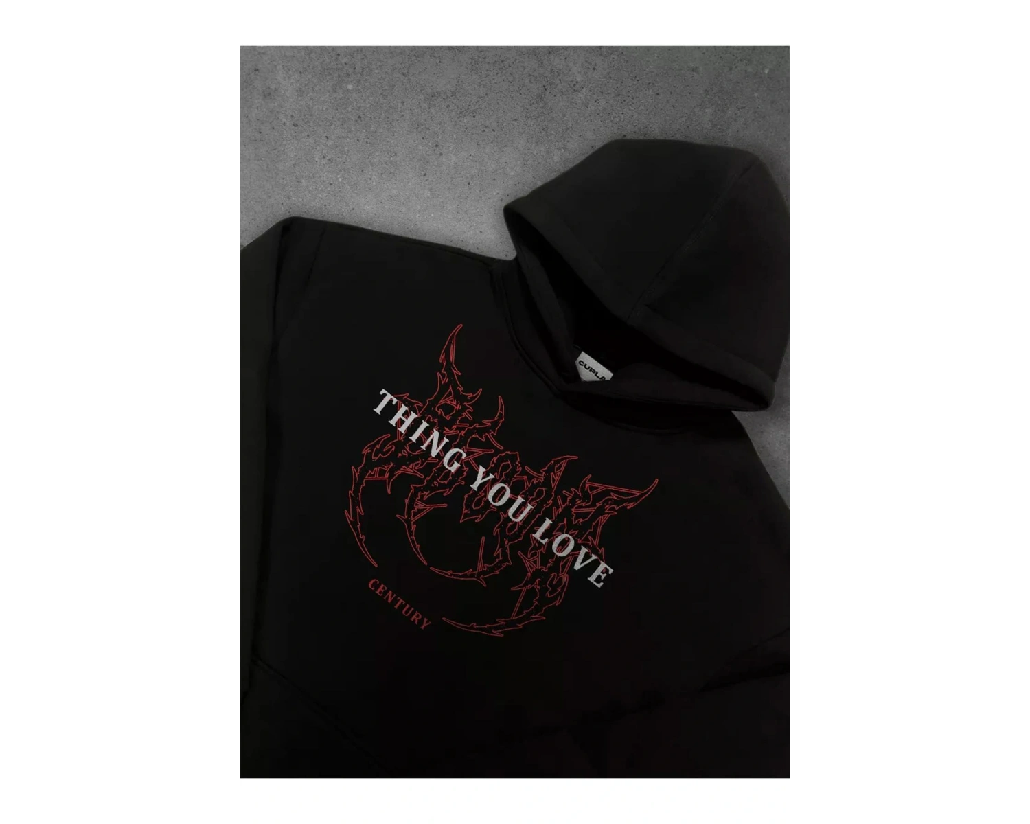 Unisex Thing You Love Sweatshirt Siyah