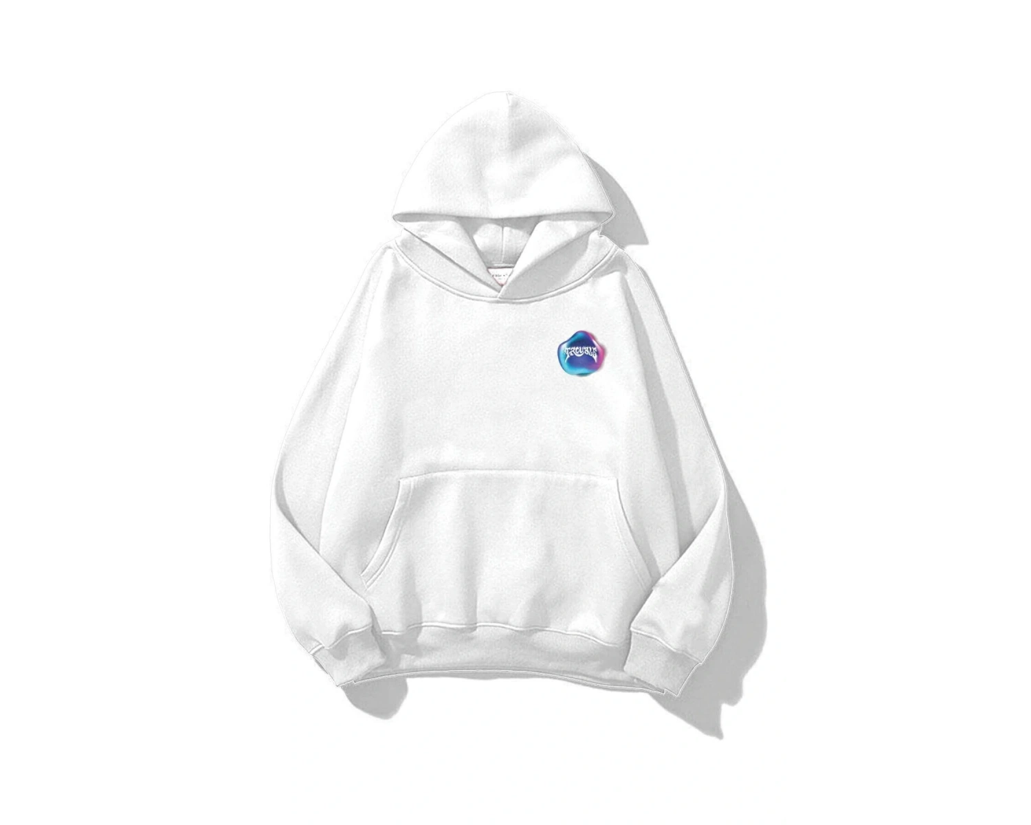 Unisex Trouble Sweatshirt Beyaz