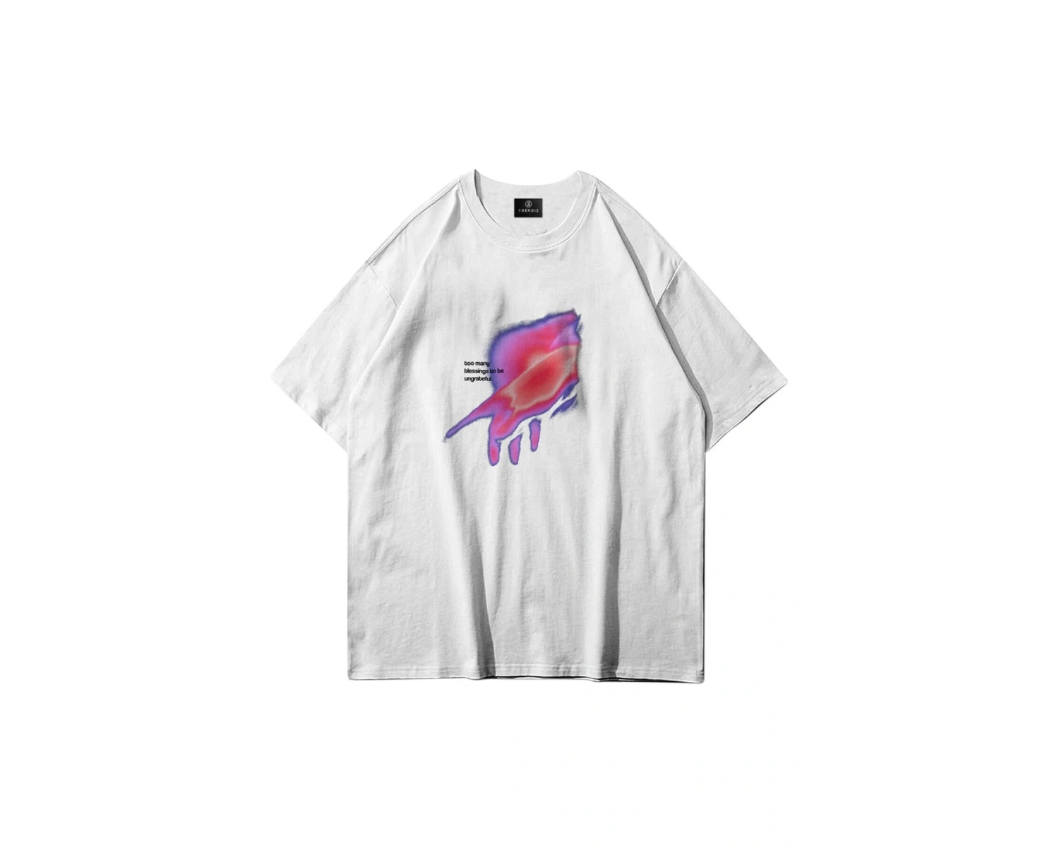 Unisex Ungrateful Beyaz Tshirt