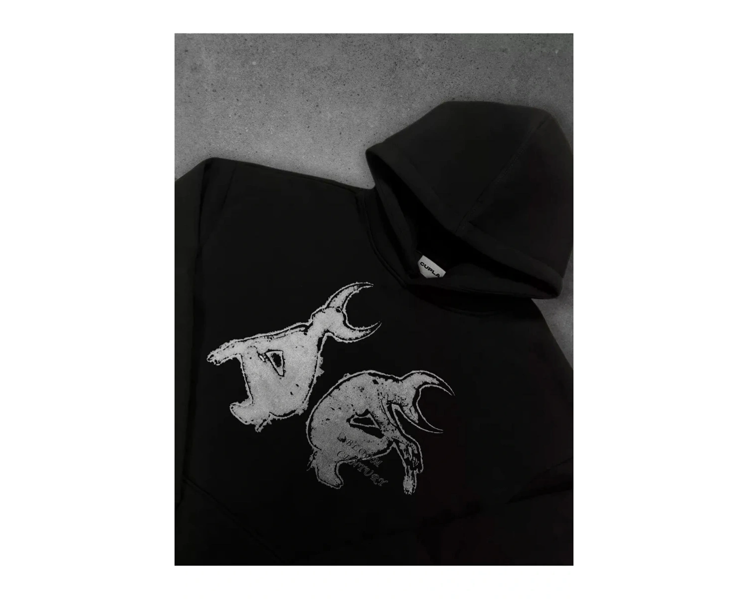 Unisex Utopia Dark Mask Travis Scott Sweatshirt Hoodie Beyaz