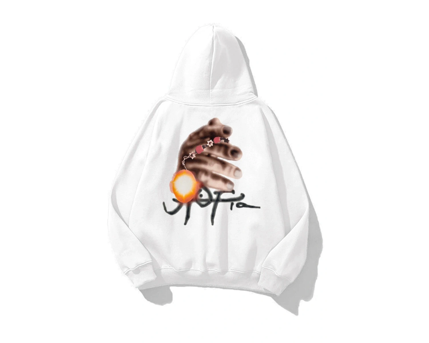 Unisex Utopia Light Travis Scott Sweatshirt Hoodie Beyaz