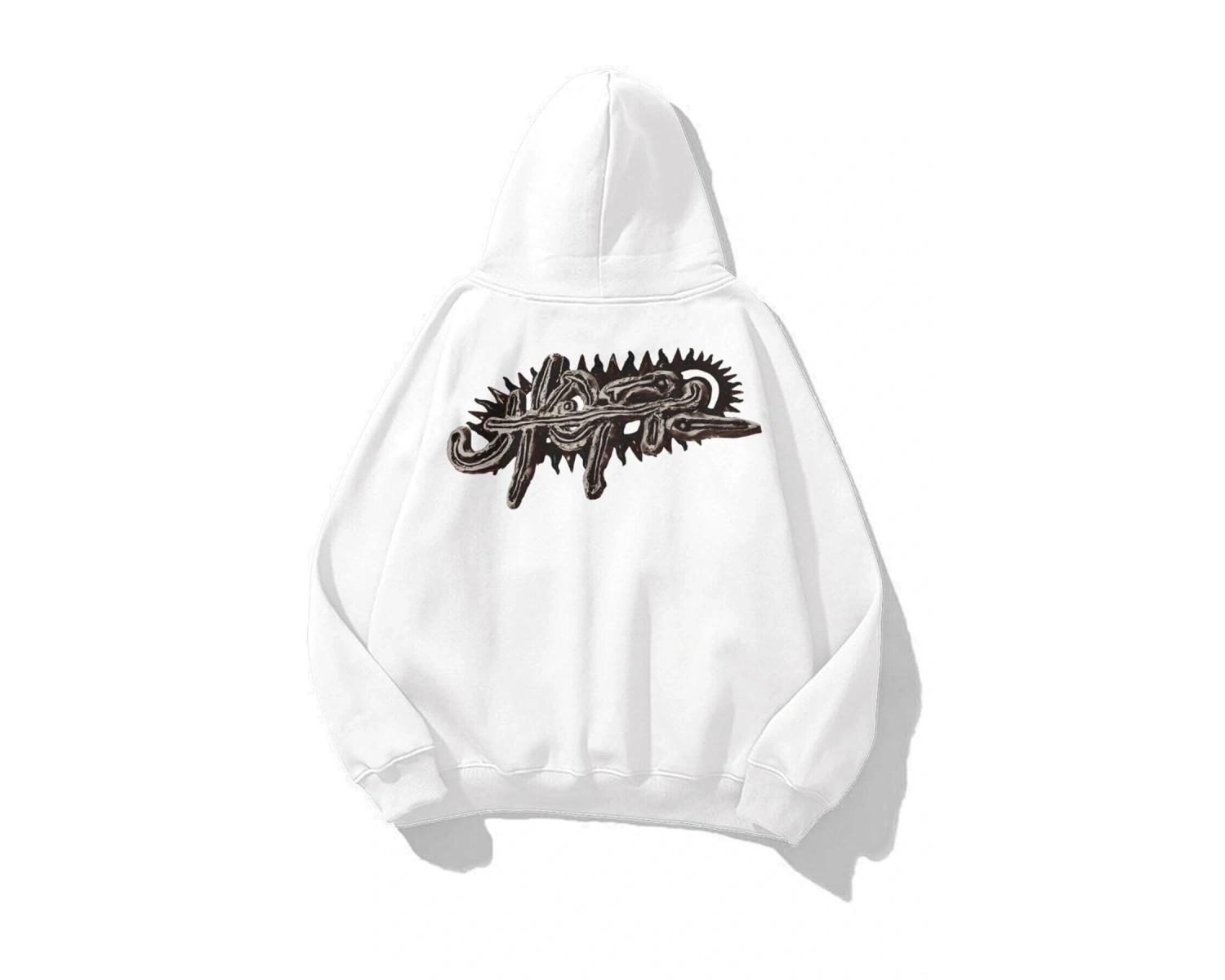 Unisex Utopia Psycho Travis Scott Sweatshirt Hoodie Beyaz