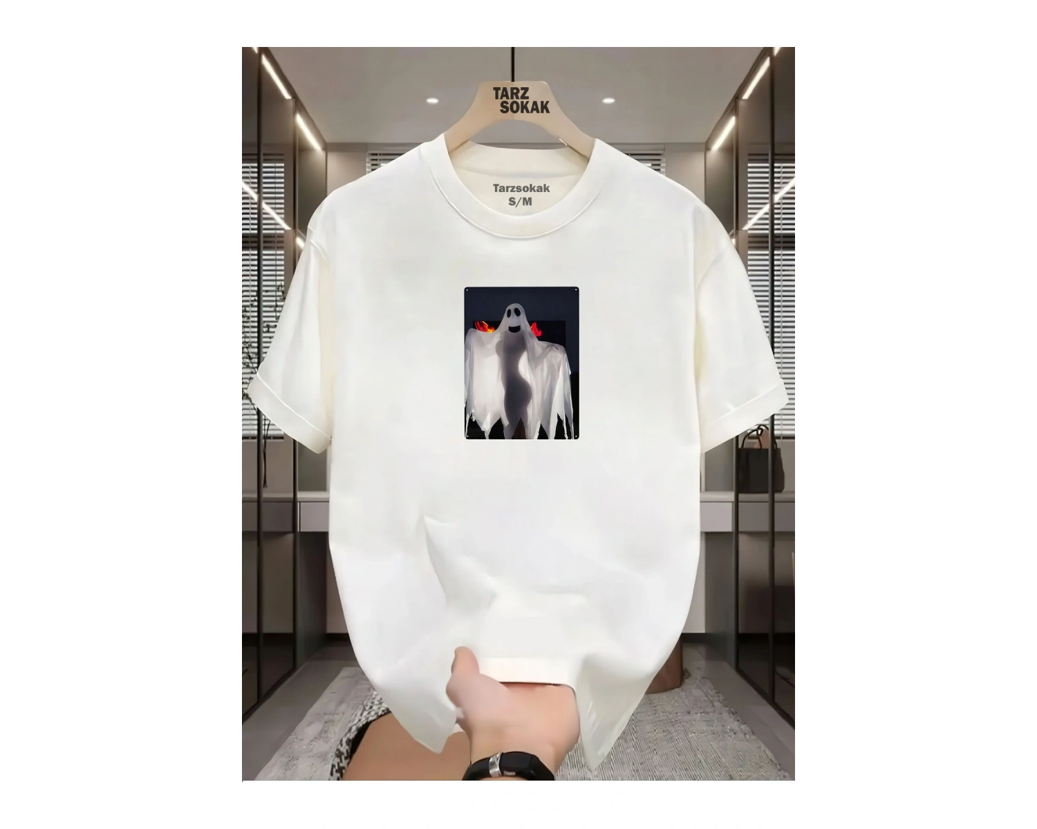 UNİSEX Vintage Esintili T-shirt