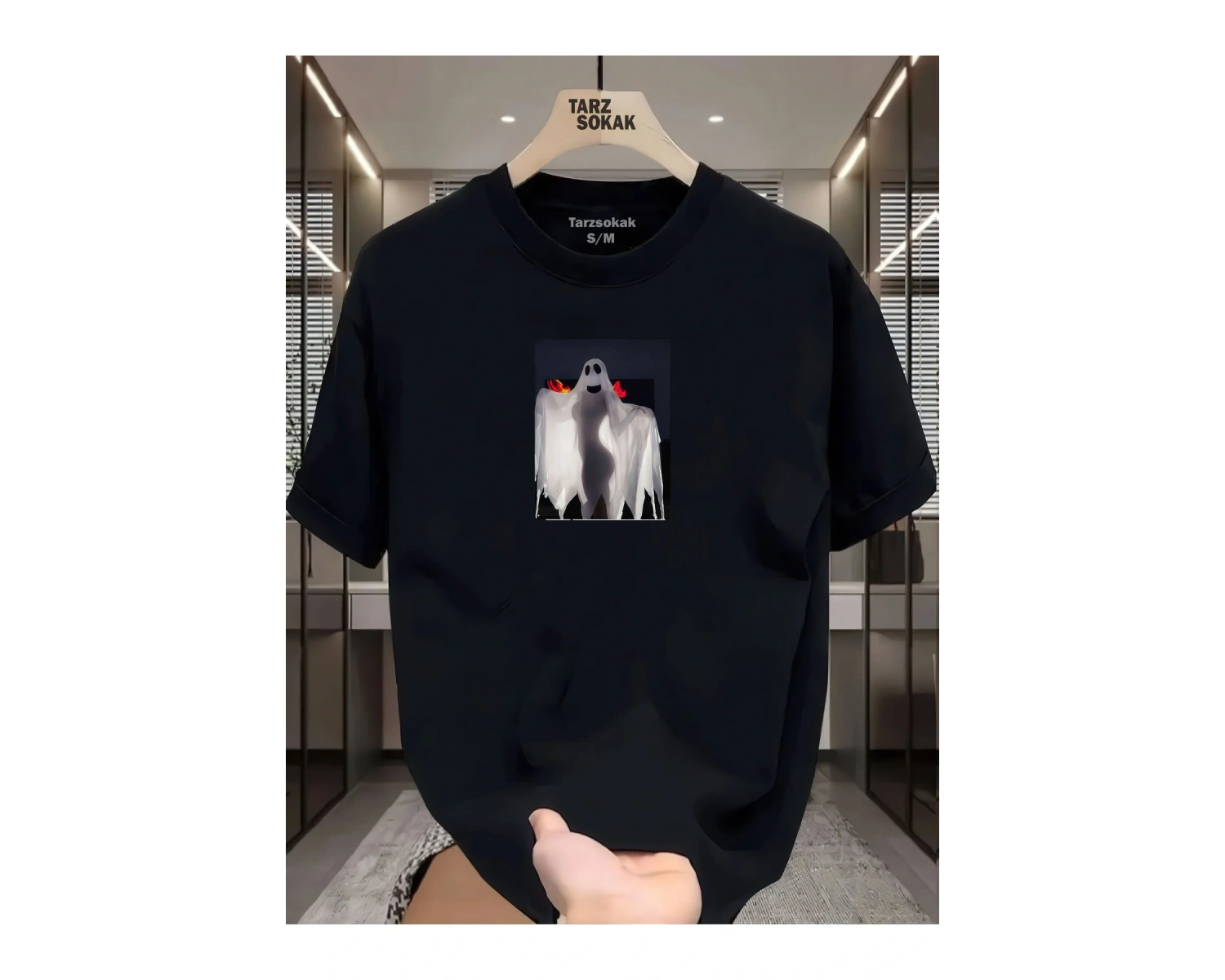 UNİSEX Vintage Esintili T-shirt