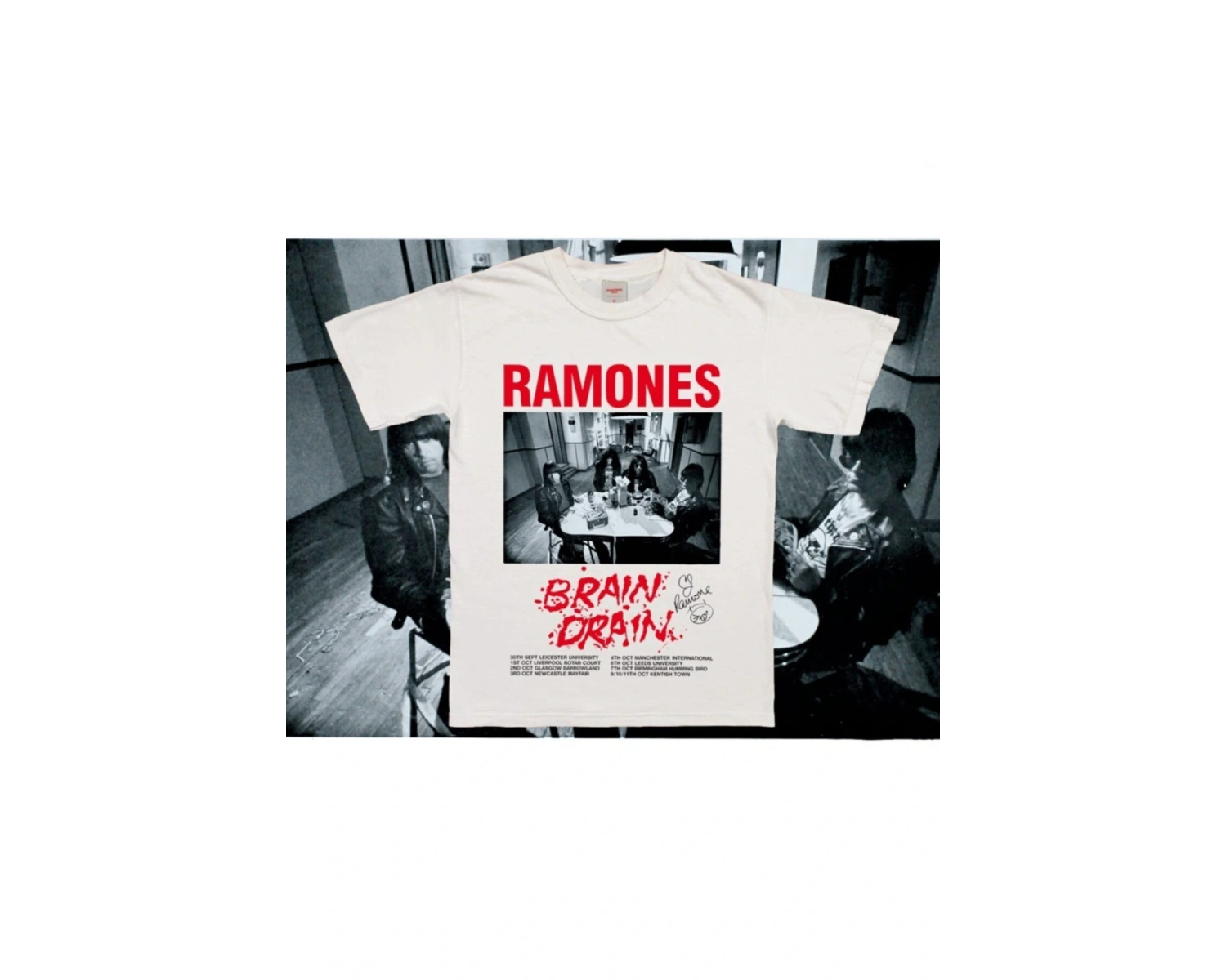 Unisex Vintage Ramones Tshirt