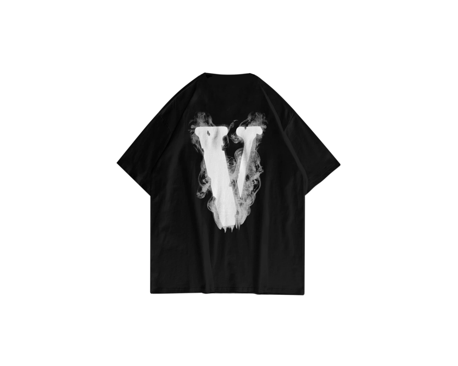 Unisex Vlone Siyah T Shirt