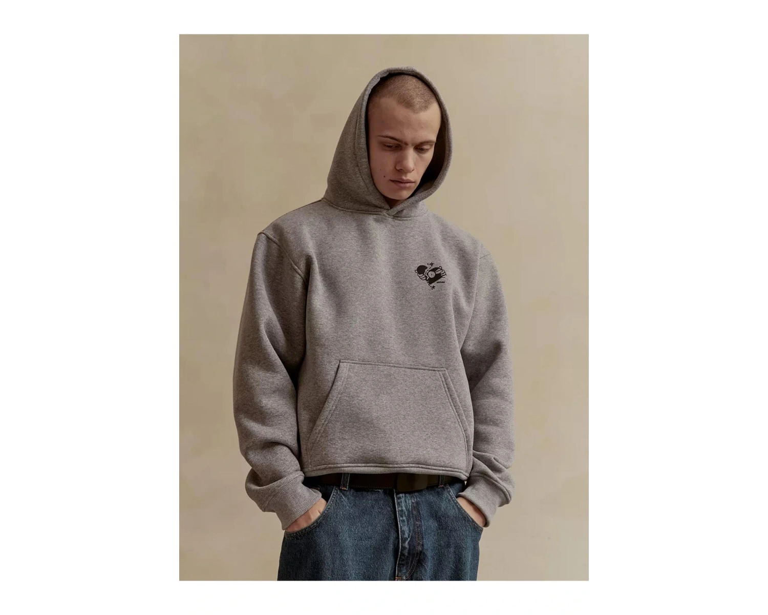 Unisex What a Time To Be Outside Sweatshirt Gri