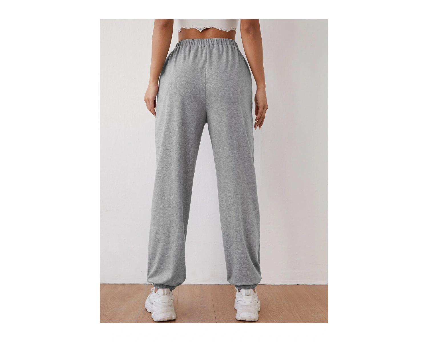 Unity Beli Lastikli Kelebek Desenli Jogger Pantolon