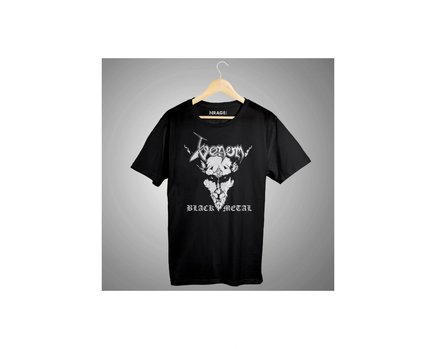 Venom Black Metal Baskılı Unisex Tişört
