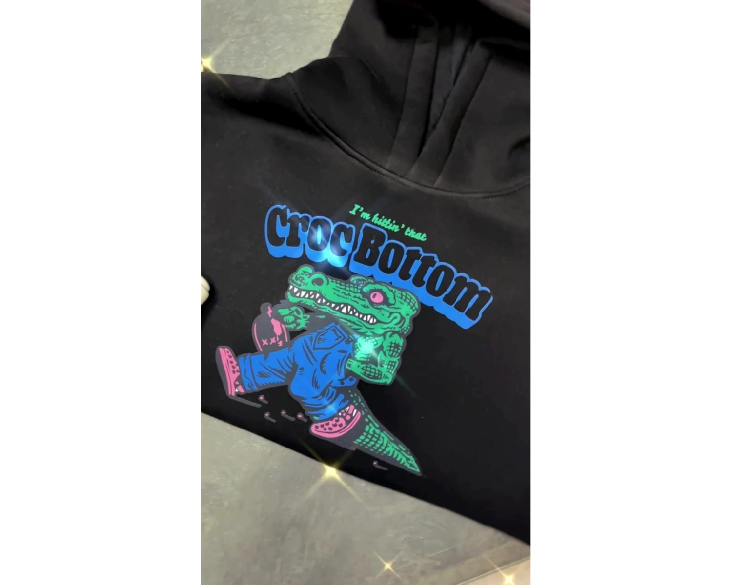 Vırtual Tracks Baskılı Oversize Unisex Premium Beyaz