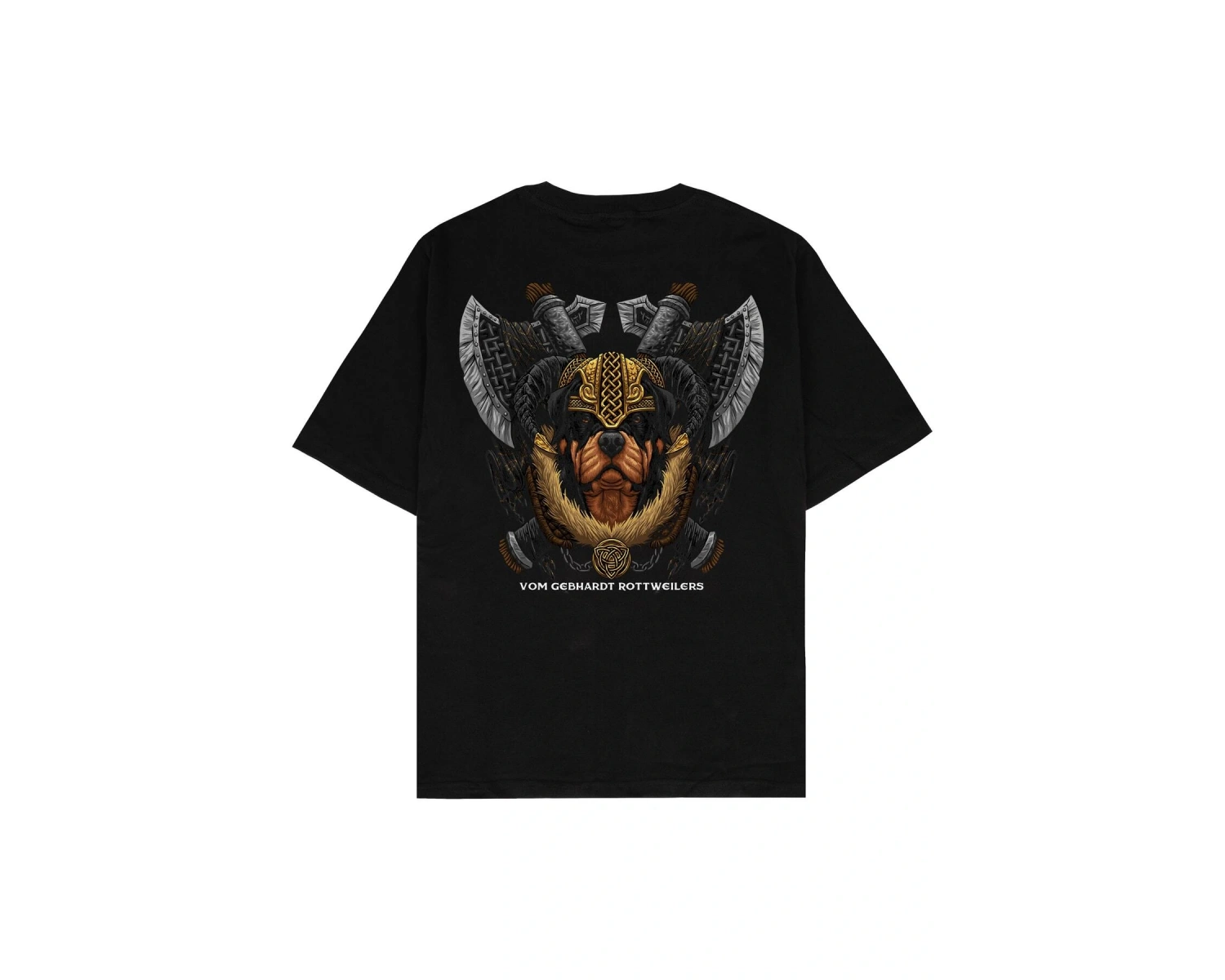 Warrior Siyah Oversize Unisex T-shirt
